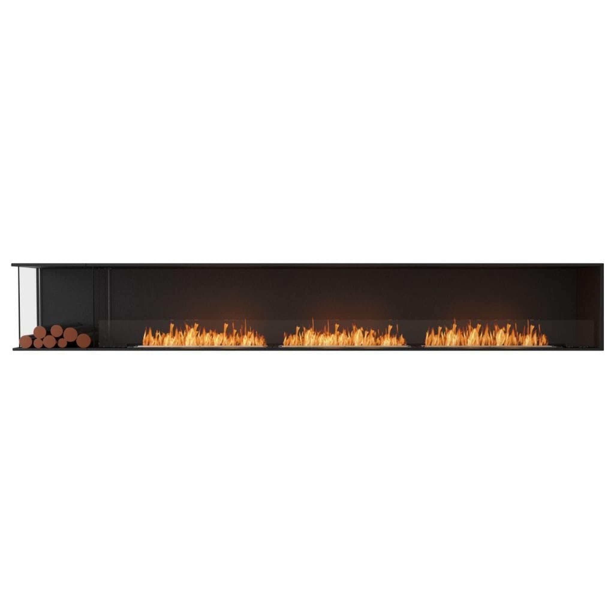 EcoSmart Fire Flex 140LC/140RC 146" Ethanol Fireplace Insert with Decorative Box and Adjustable Flame by Mad Design Group