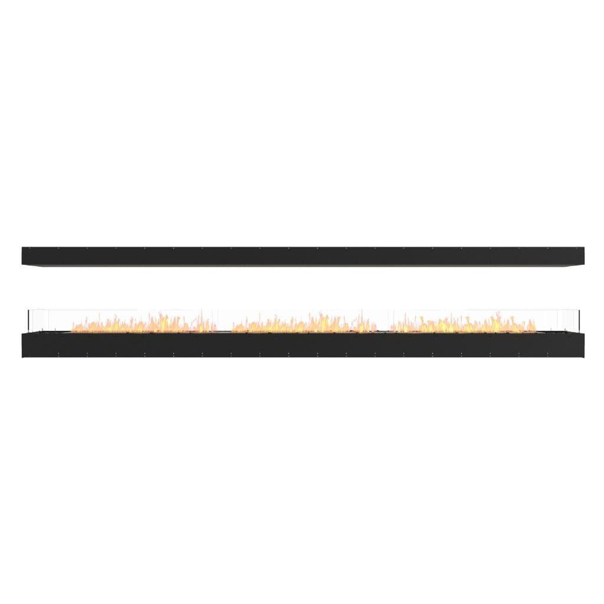 EcoSmart Fire 161" Flex 158IL Island Ethanol Fireplace Insert with Adjustable Flame by Mad Design Group