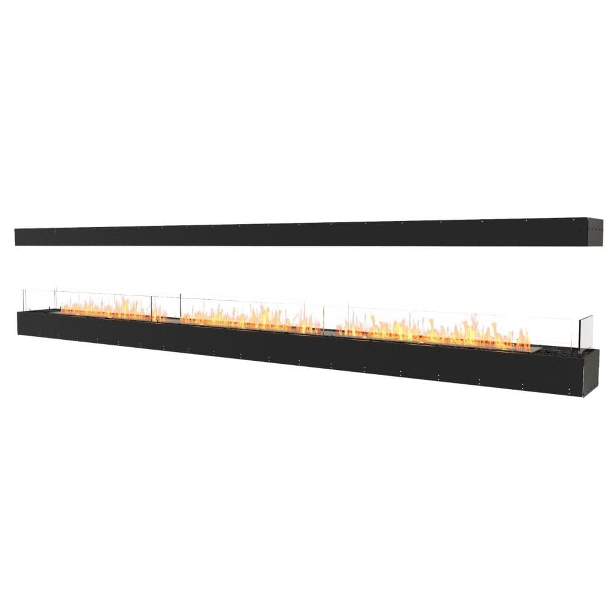 EcoSmart Fire 161" Flex 158IL Island Ethanol Fireplace Insert with Adjustable Flame by Mad Design Group