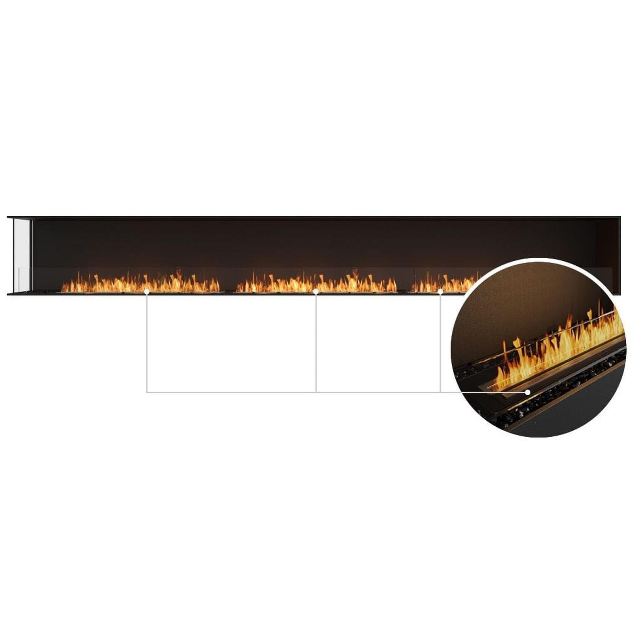 EcoSmart Fire Flex 158LC/158RC 164" Ethanol Fireplace Insert with Adjustable Flame by Mad Design Group