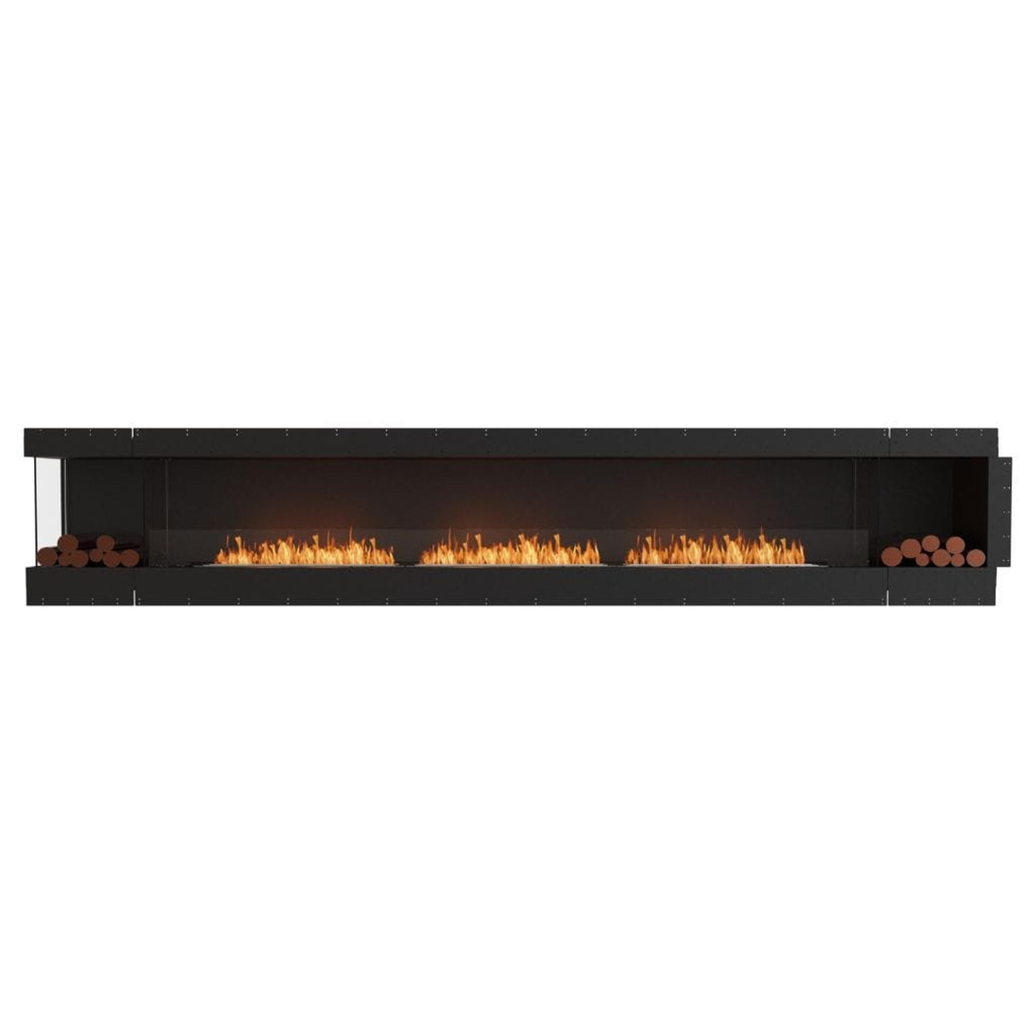 EcoSmart Fire Flex 158LC/158RC 164" Ethanol Fireplace Insert with Decorative Box and Adjustable Flame by Mad Design Group