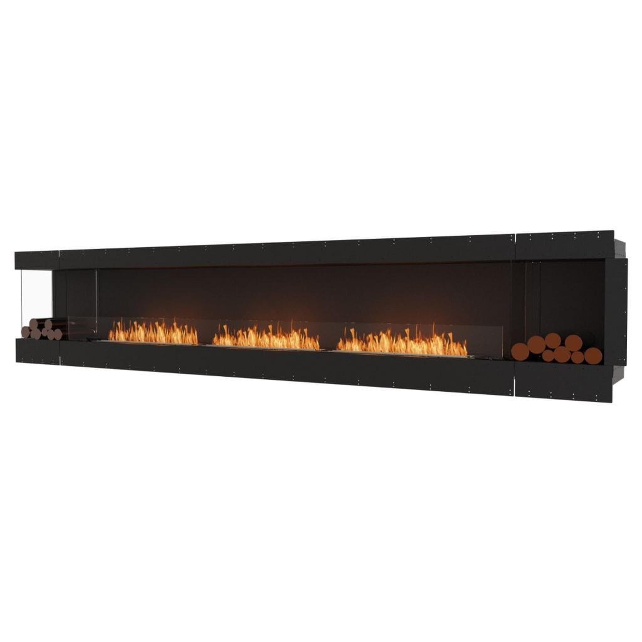 EcoSmart Fire Flex 158LC/158RC 164" Ethanol Fireplace Insert with Decorative Box and Adjustable Flame by Mad Design Group