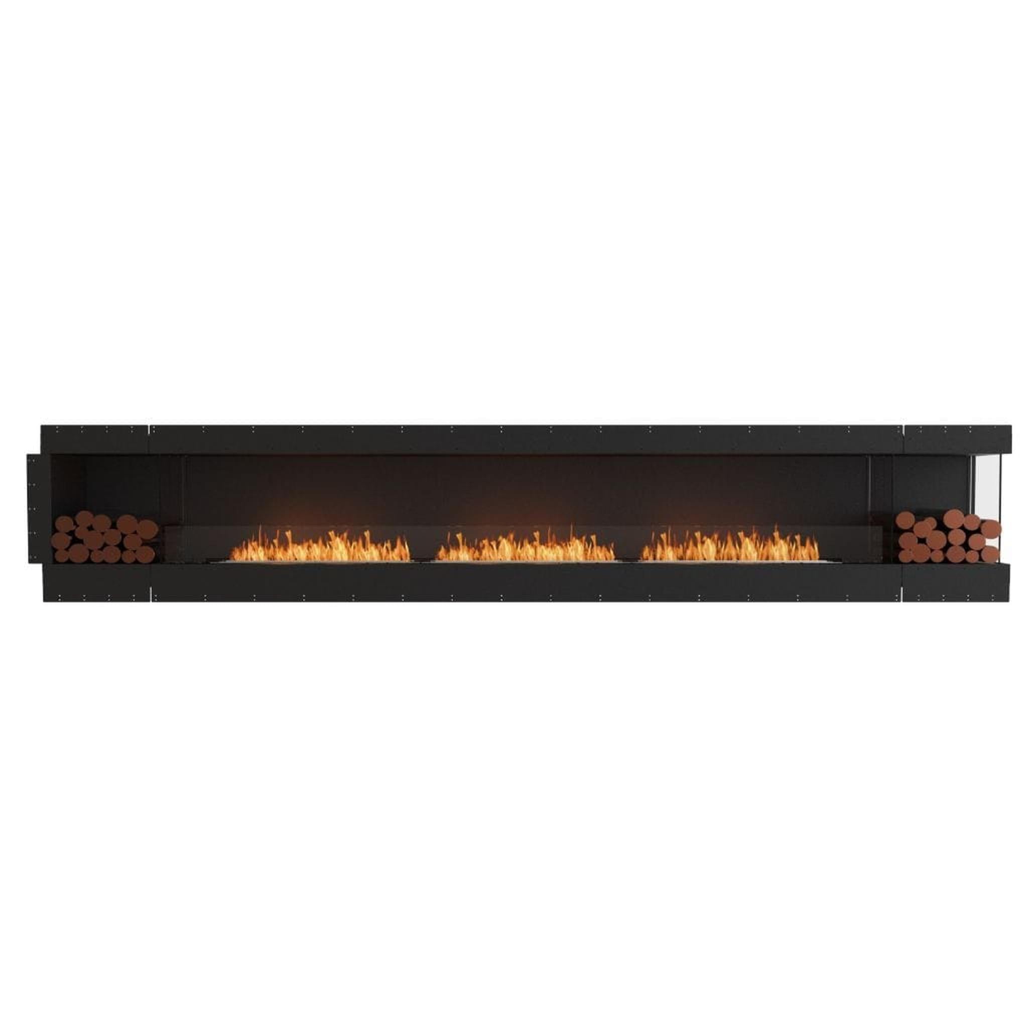 EcoSmart Fire Flex 158LC/158RC 164" Ethanol Fireplace Insert with Decorative Box and Adjustable Flame by Mad Design Group