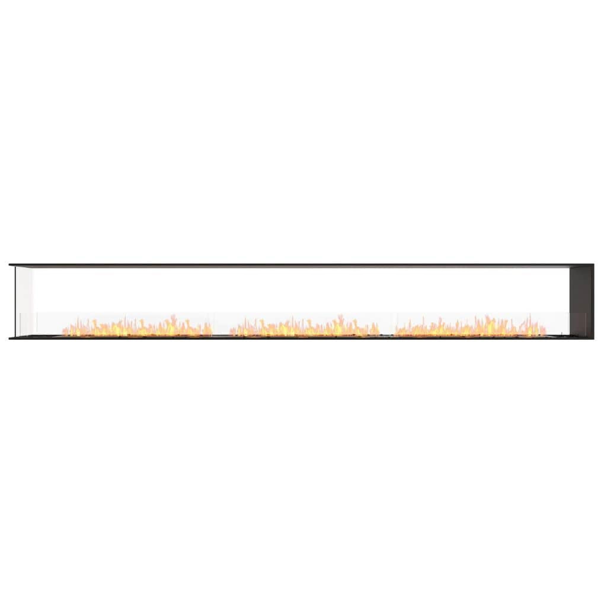 EcoSmart Fire 164" Flex 158PN Peninsula Ethanol Fireplace Insert with Adjustable Flame by Mad Design Group