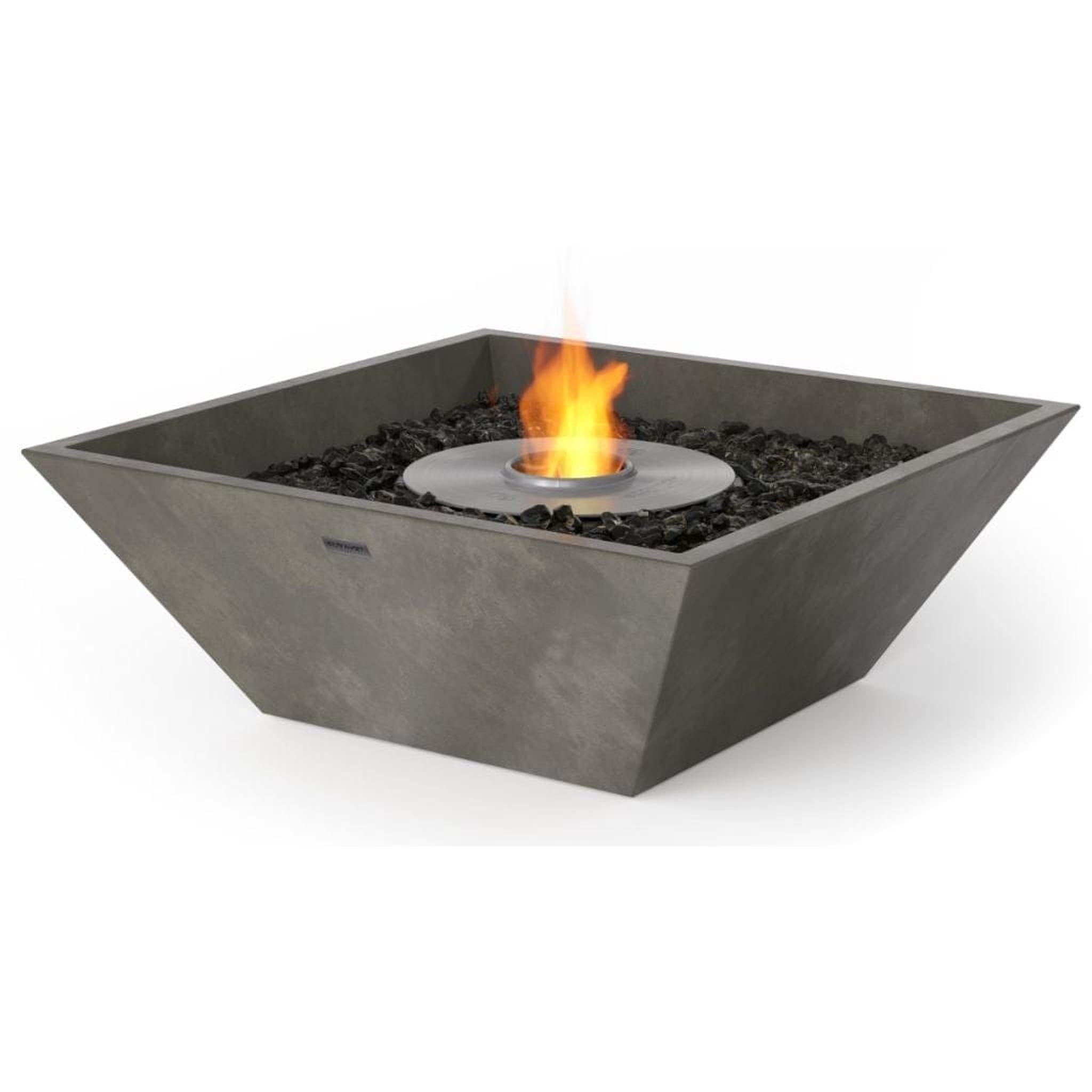EcoSmart Fire 24" Nova 600 Square Ethanol Fire Pit Bowl by Mad Design Group