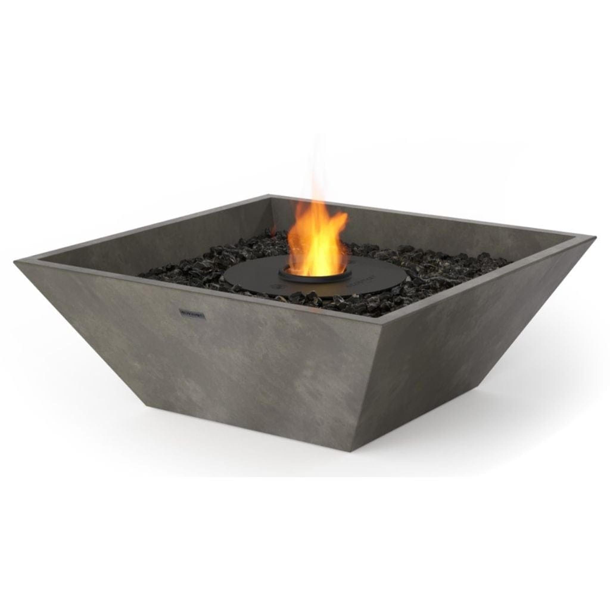 EcoSmart Fire 24" Nova 600 Square Ethanol Fire Pit Bowl by Mad Design Group