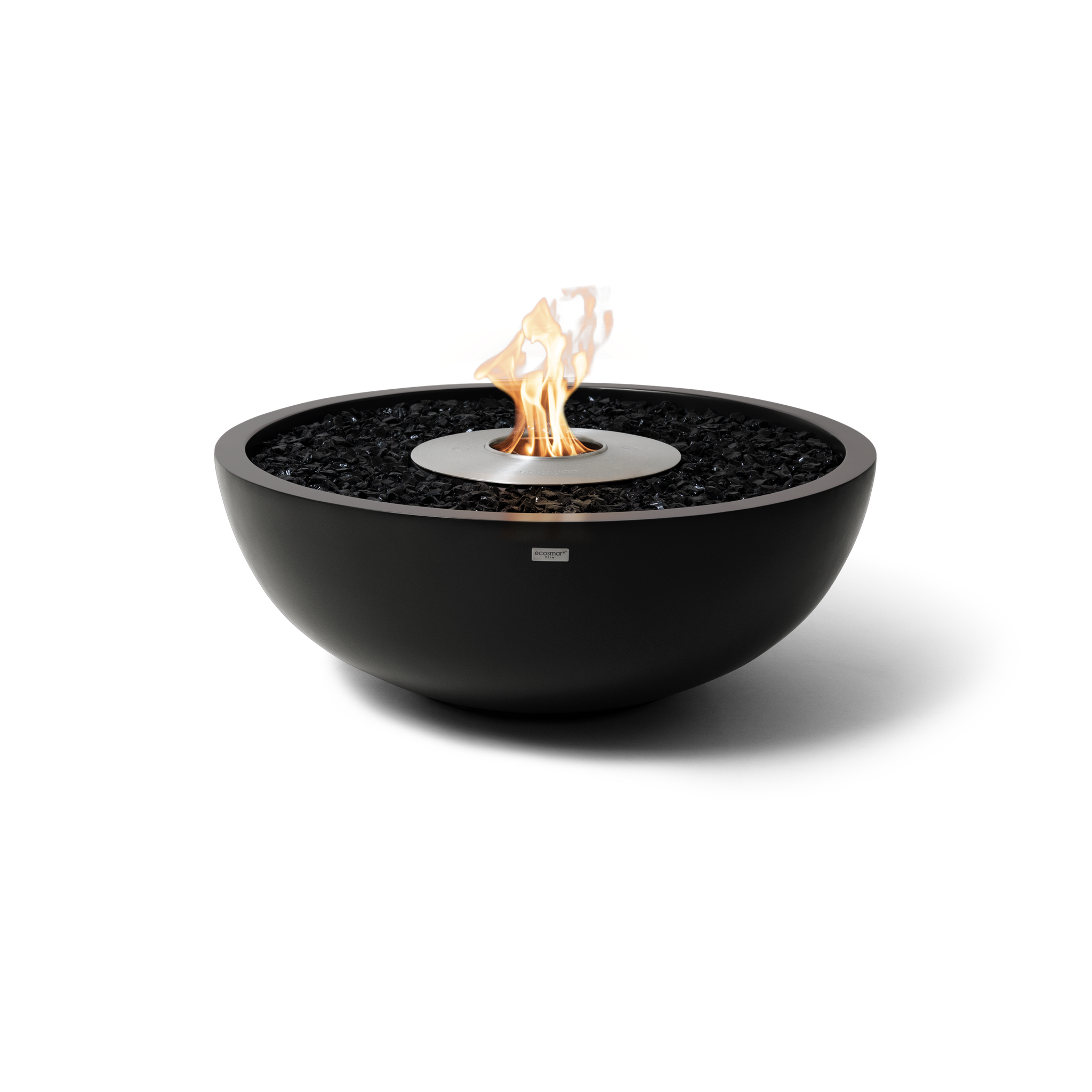 EcoSmart Fire Mix 850 33" Round Ethanol Fire Pit Bowl – Indoor/Outdoor by Mad Design Group