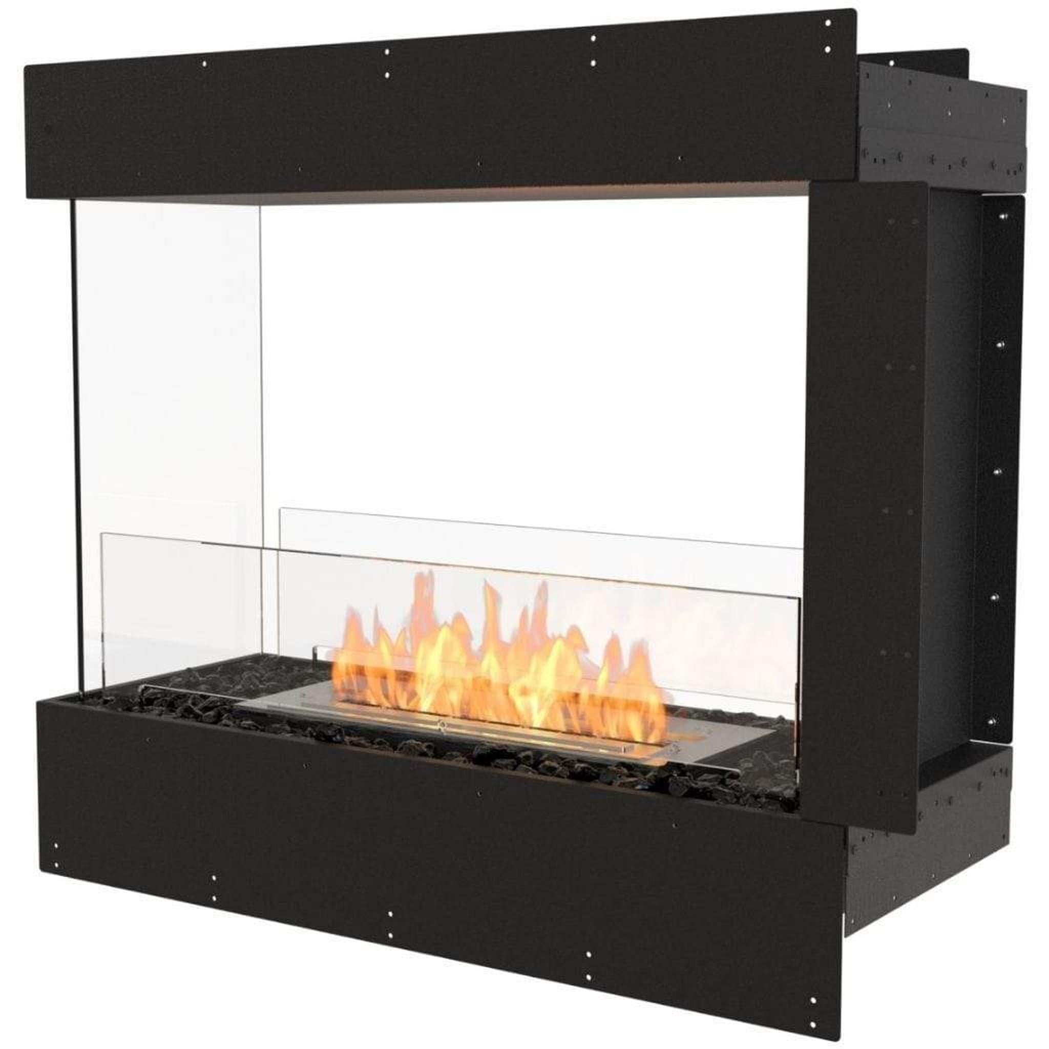 EcoSmart Fire 37" Flex 32PN Peninsula Ethanol Fireplace Insert with Adjustable Flame by Mad Design Group
