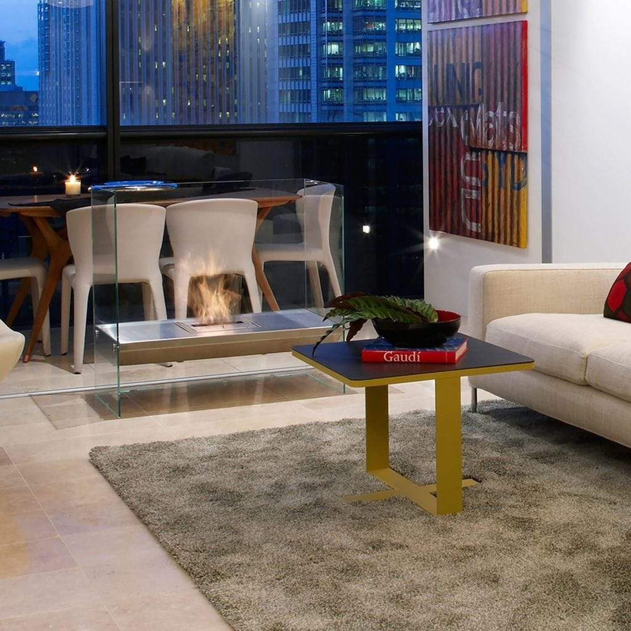 EcoSmart Fire Igloo 38" Freestanding See-Through Designer Fireplace by Mad Design Group