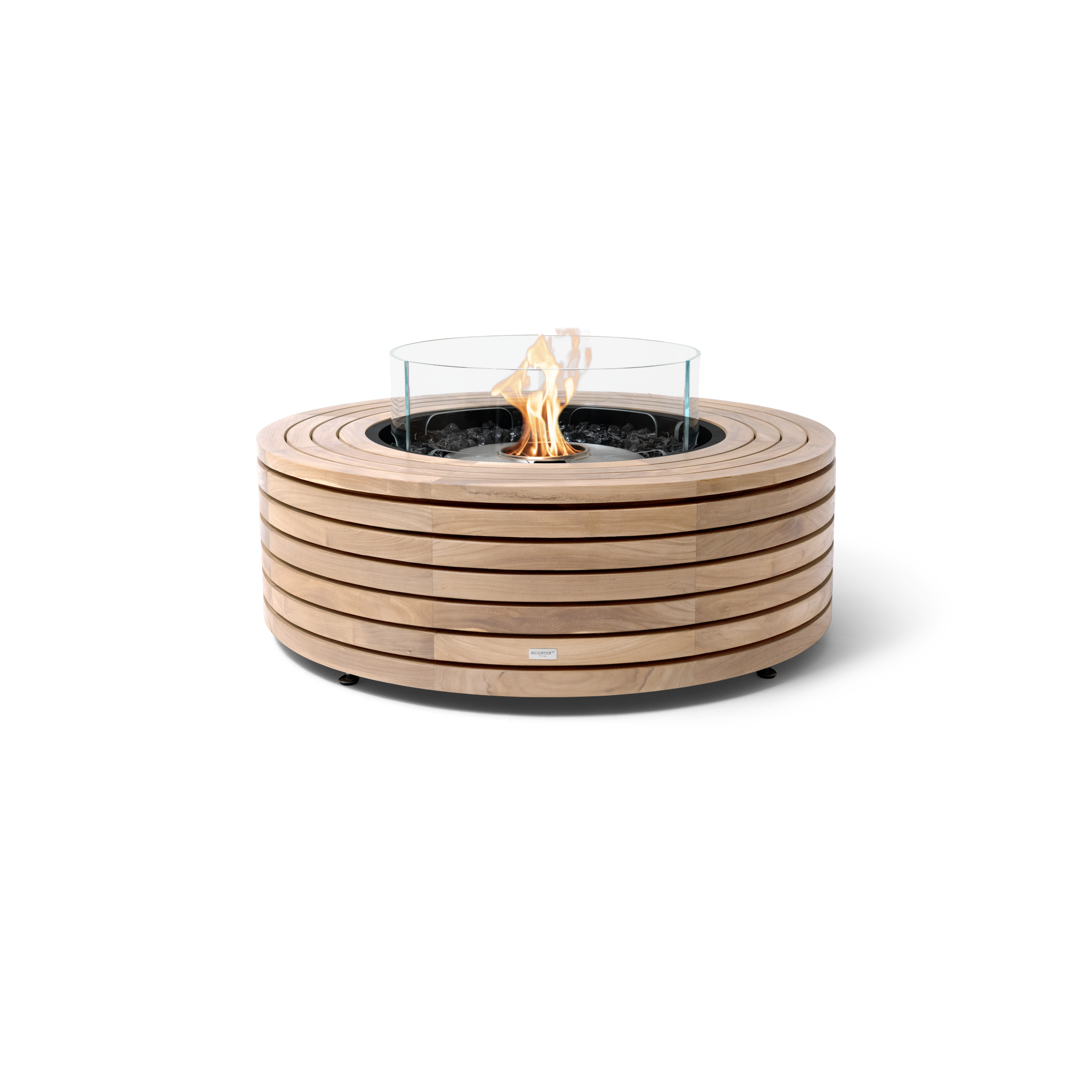 EcoSmart Fire 39" Ark 40 Ethanol Fire Pit Table with Concrete Design by Mad Design Group
