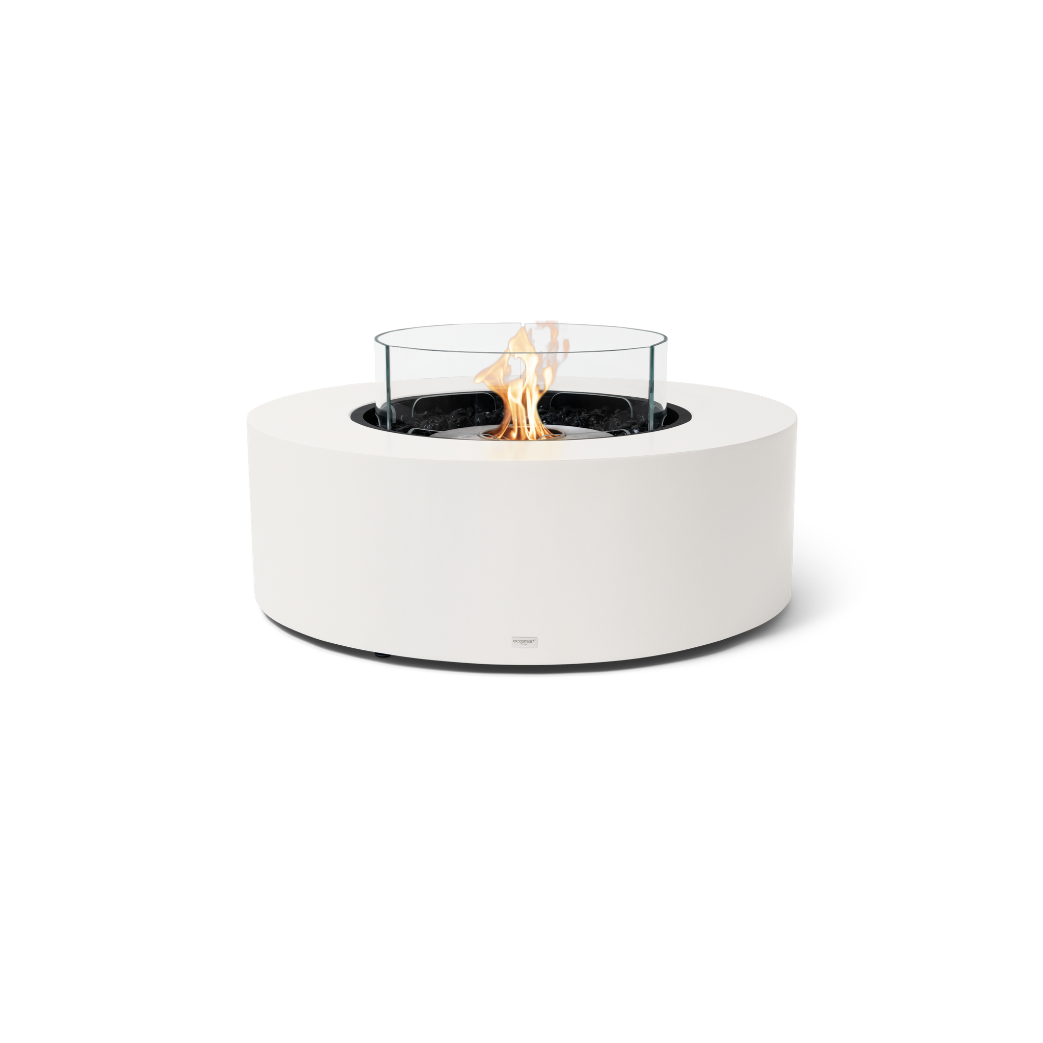 EcoSmart Fire 39" Ark 40 Ethanol Fire Pit Table with Concrete Design by Mad Design Group