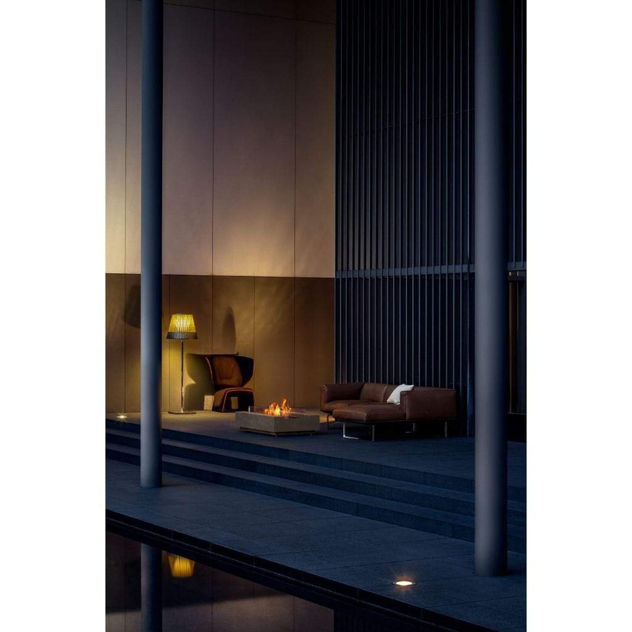 EcoSmart Fire 50" Cosmo 50 Fire Pit Table with Ethanol Burner – Indoor/Outdoor Concrete Design by Mad Design Group