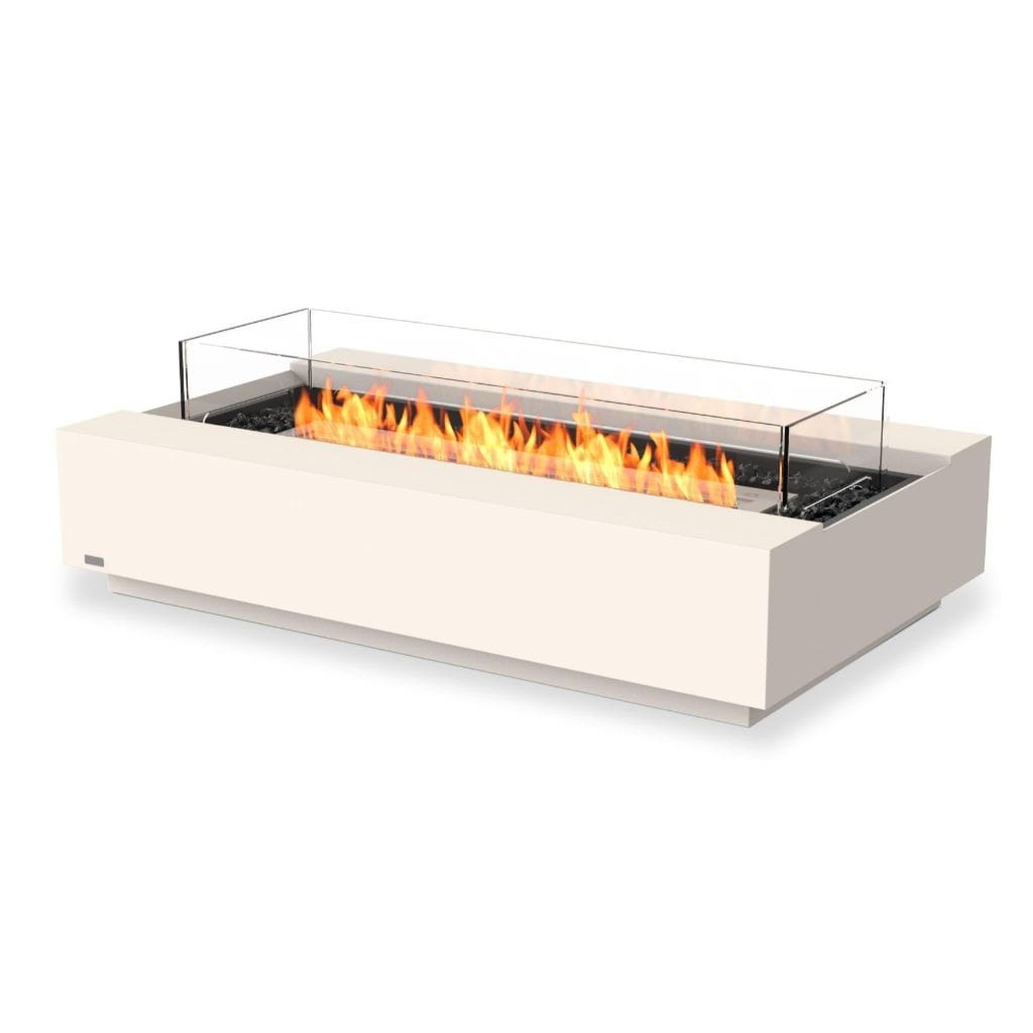 EcoSmart Fire 50" Cosmo 50 Fire Pit Table with Ethanol Burner – Indoor/Outdoor Concrete Design by Mad Design Group