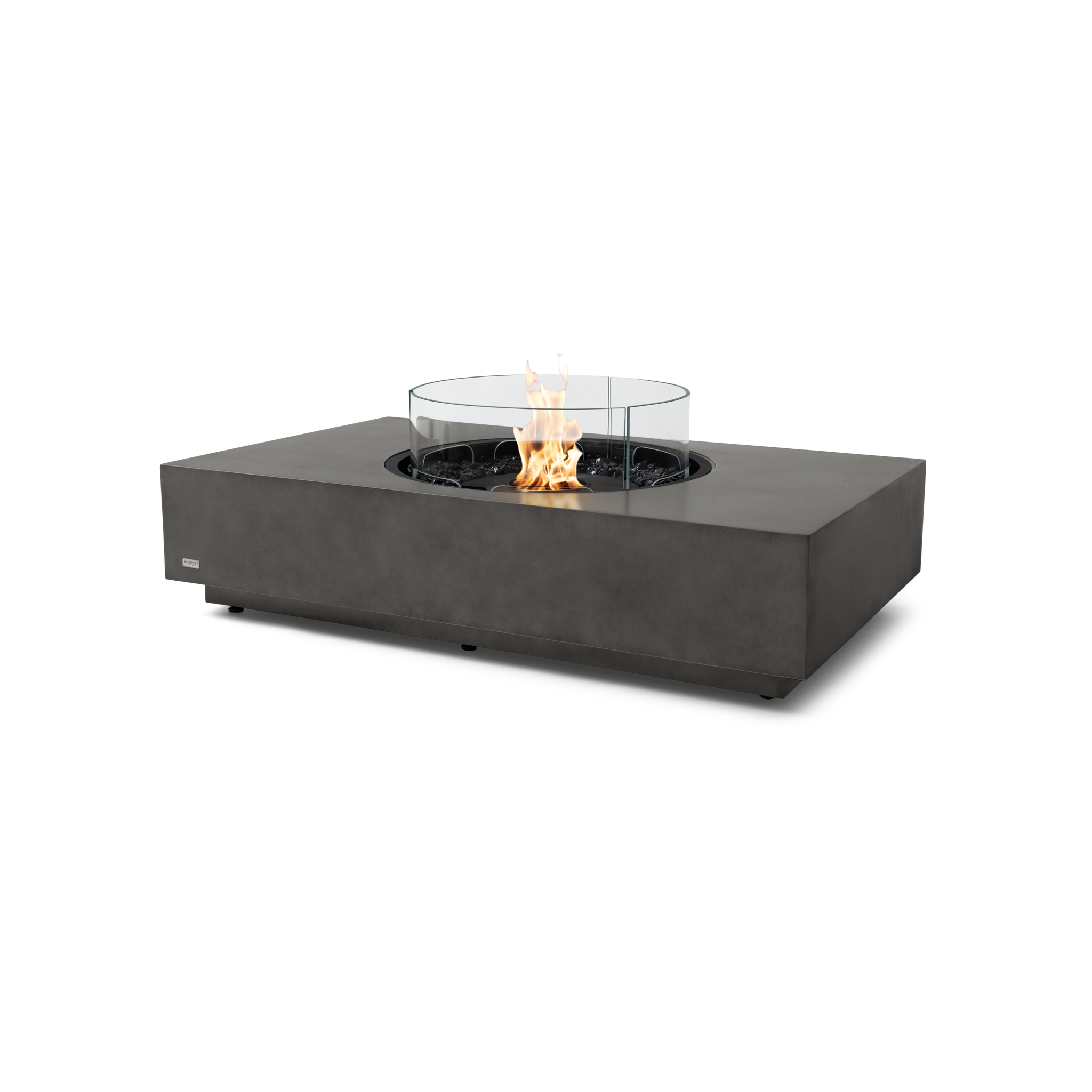 EcoSmart Fire 50" Martini 50 Fire Pit Table with Ethanol Burner – AB8 Bioethanol Burner by Mad Design Group