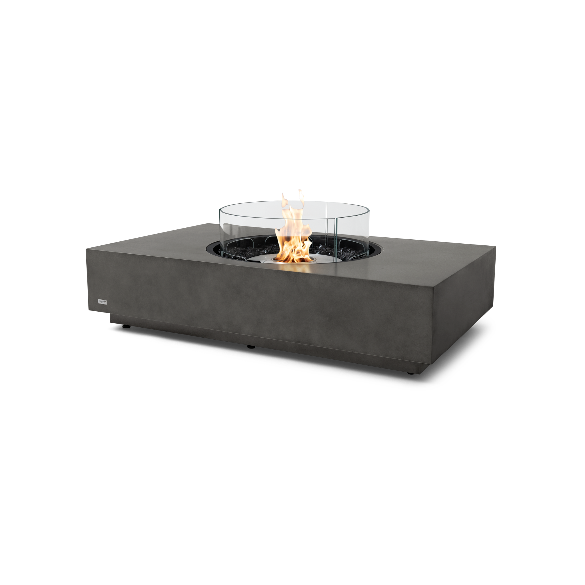 EcoSmart Fire 50" Martini 50 Fire Pit Table with Ethanol Burner – AB8 Bioethanol Burner by Mad Design Group