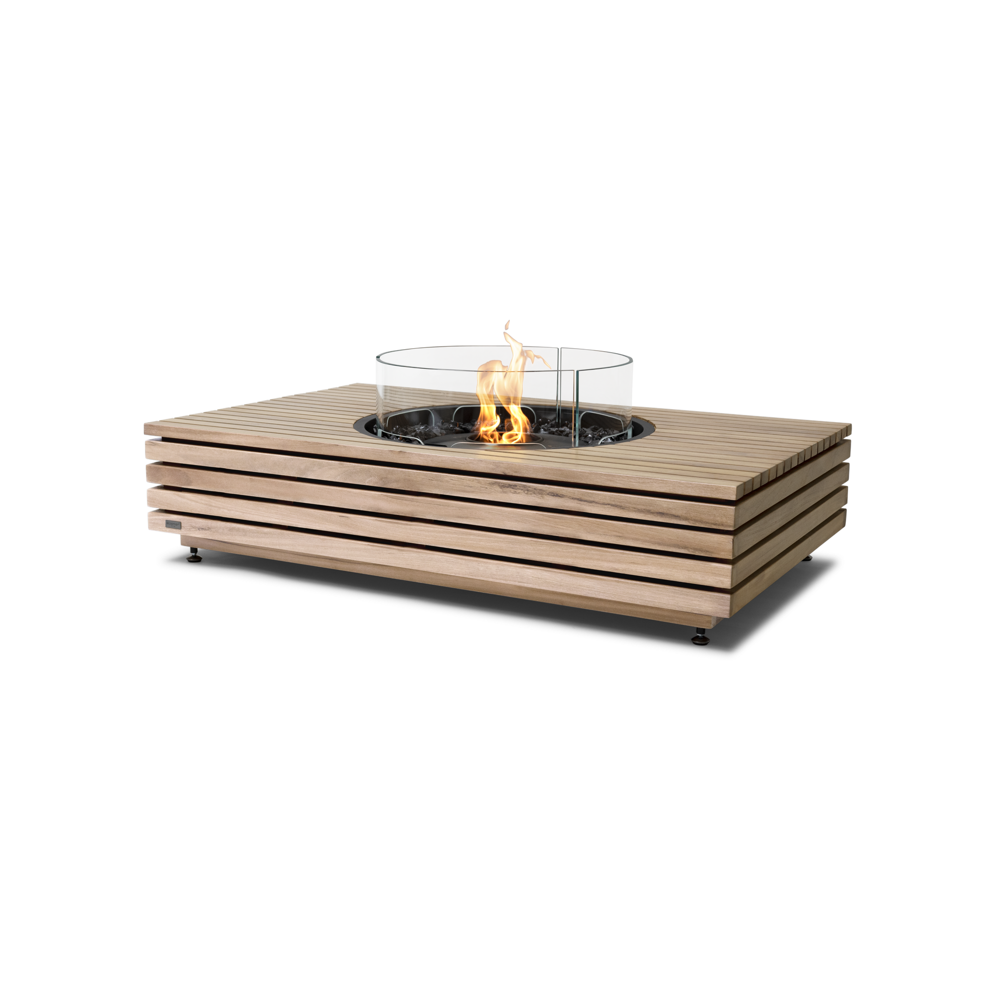 EcoSmart Fire 50" Martini 50 Fire Pit Table with Ethanol Burner – AB8 Bioethanol Burner by Mad Design Group
