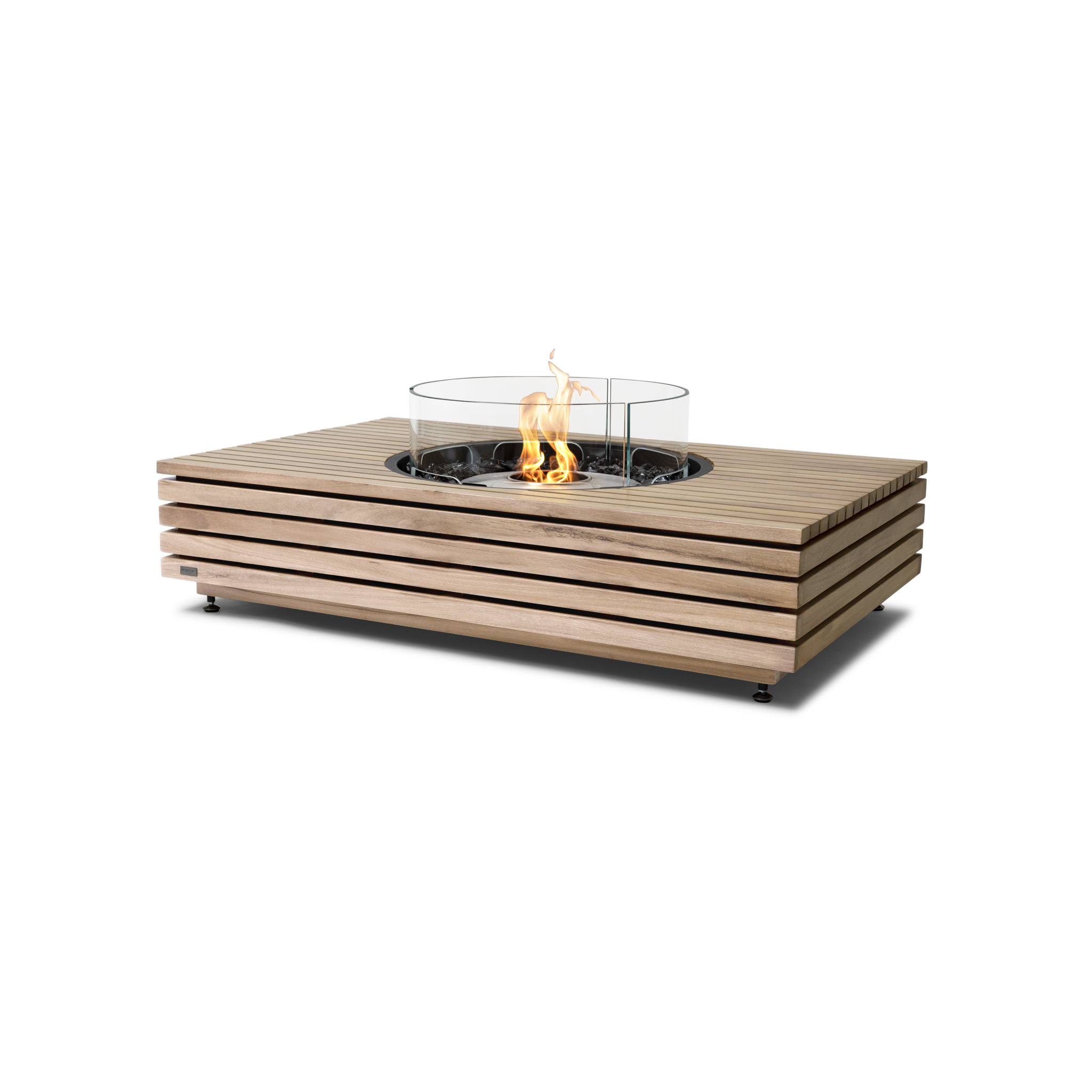 EcoSmart Fire 50" Martini 50 Fire Pit Table with Ethanol Burner – AB8 Bioethanol Burner by Mad Design Group