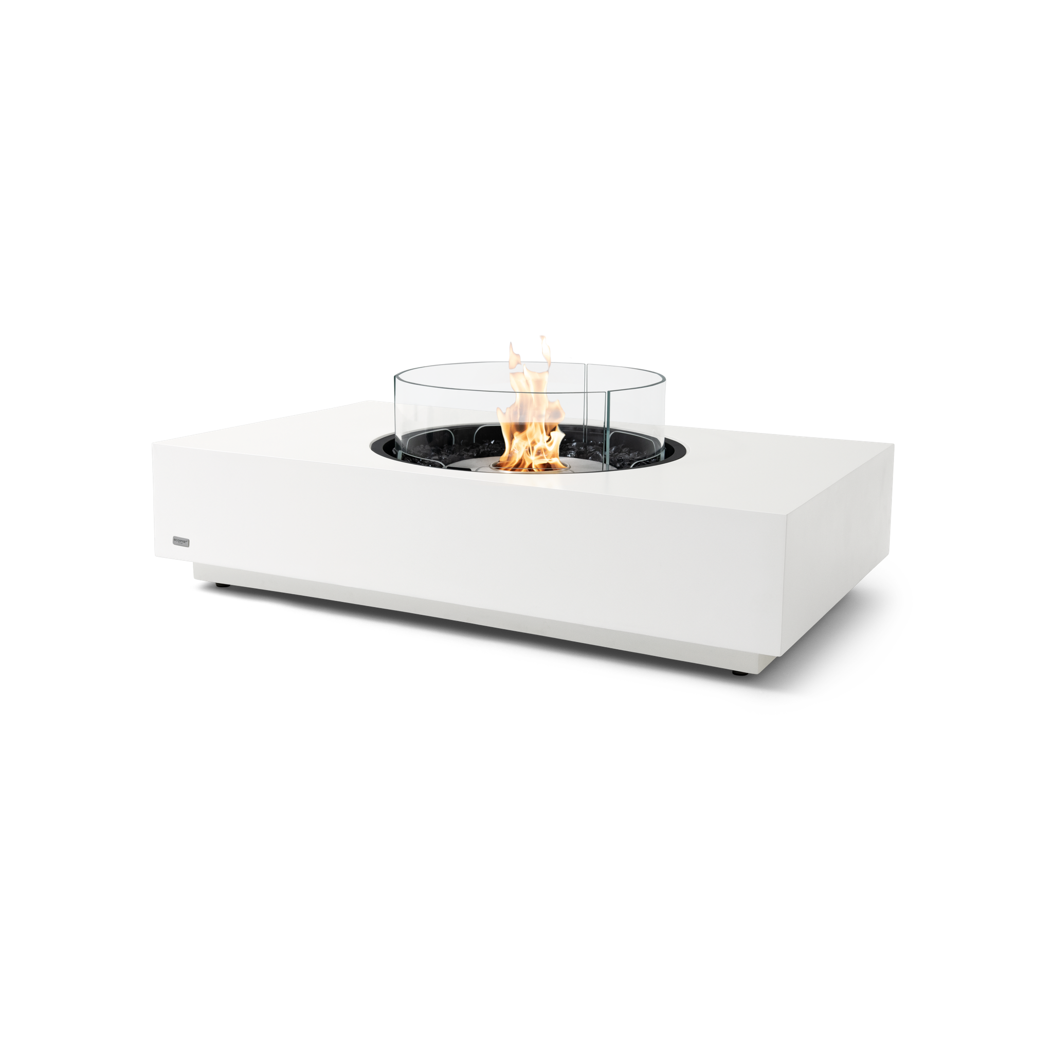 EcoSmart Fire 50" Martini 50 Fire Pit Table with Ethanol Burner – AB8 Bioethanol Burner by Mad Design Group