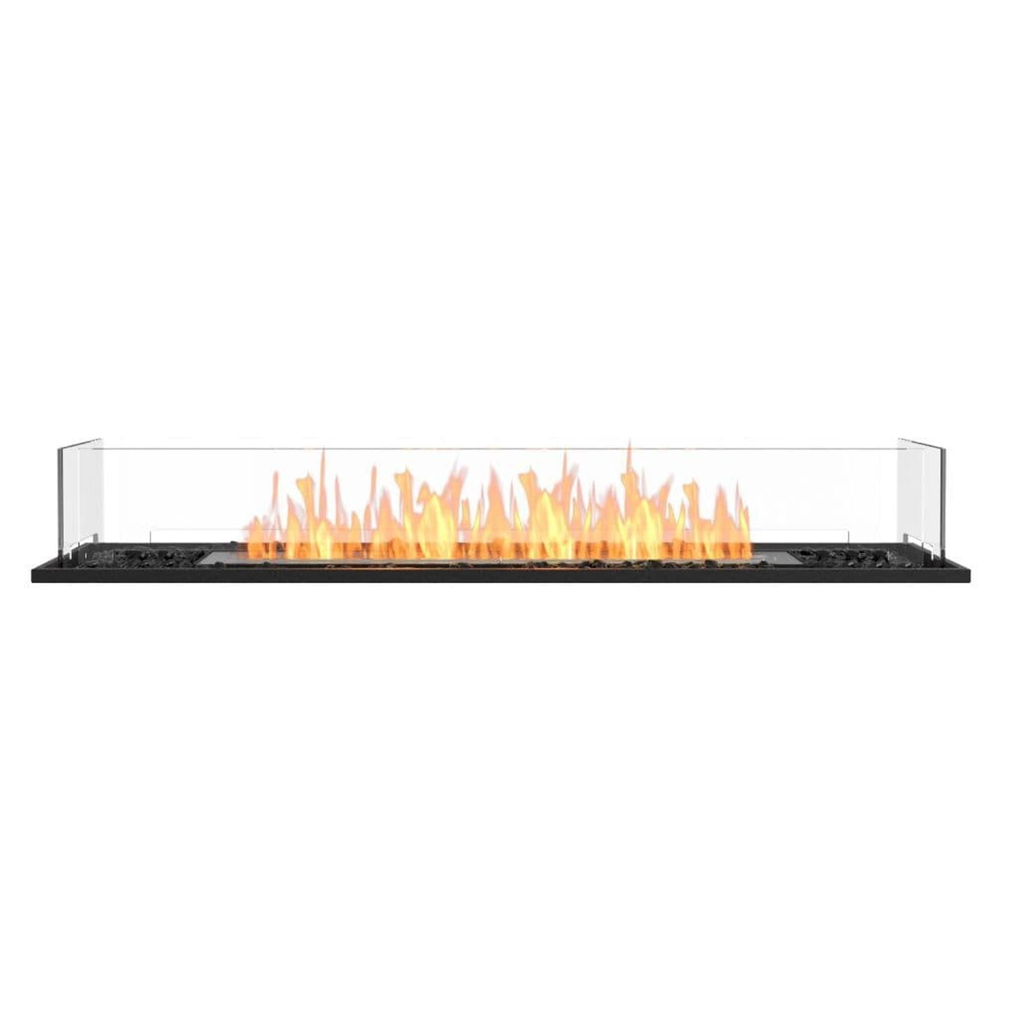 EcoSmart Fire 53" Flex 50BN Bench See-Through Ethanol Fireplace Insert by Mad Design Group