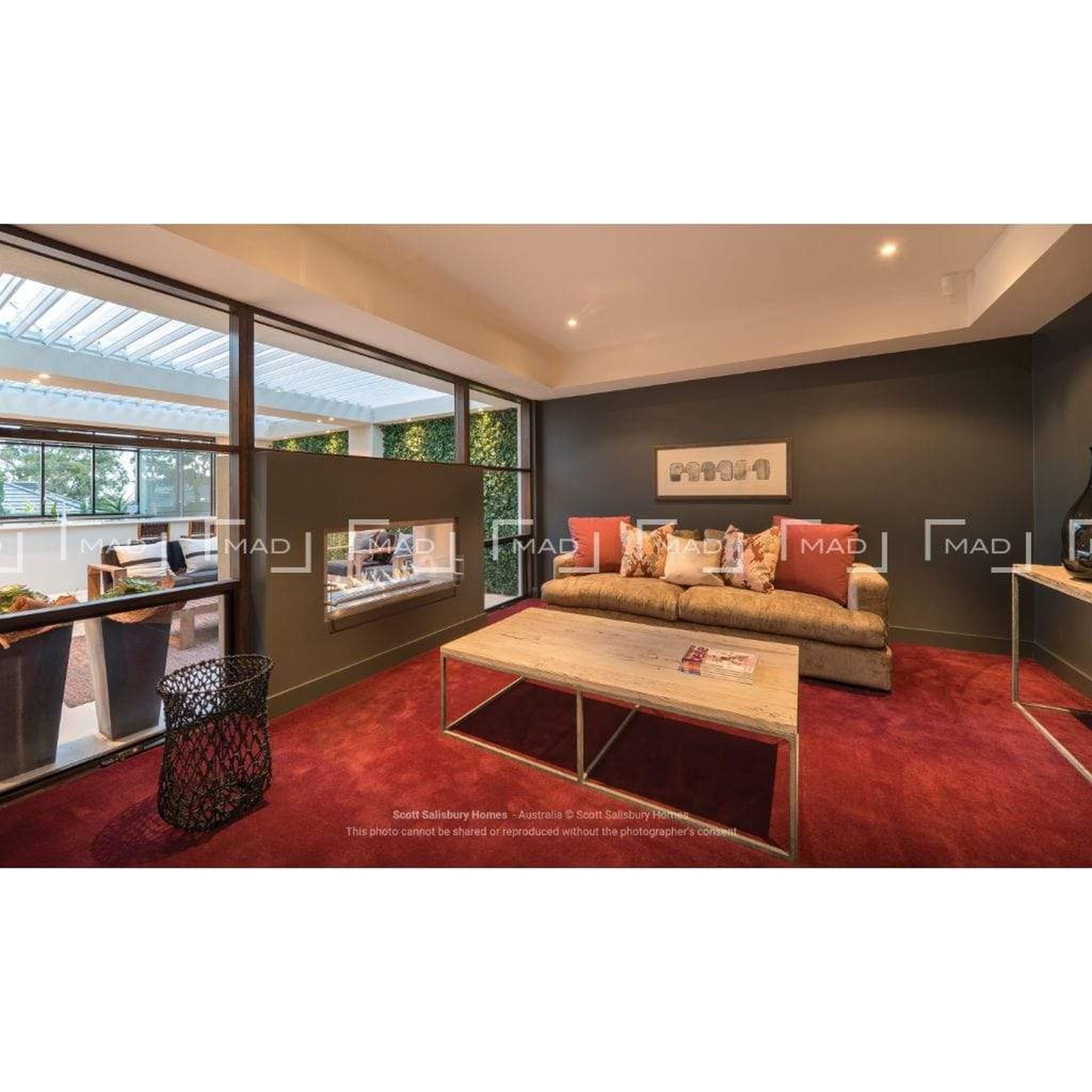 EcoSmart Fire 57" Flex 50DB Double Sided Ethanol Fireplace Insert with Adjustable Flame by Mad Design Group