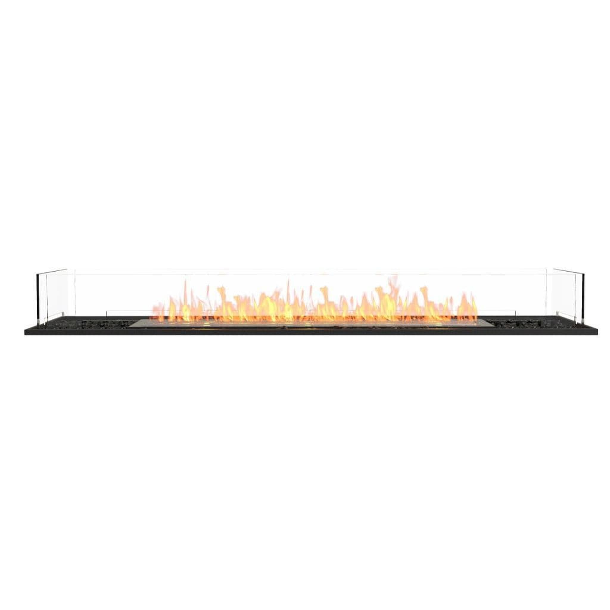 EcoSmart Fire 71" Flex 68BN Bench See-Through Ethanol Fireplace Insert by Mad Design Group