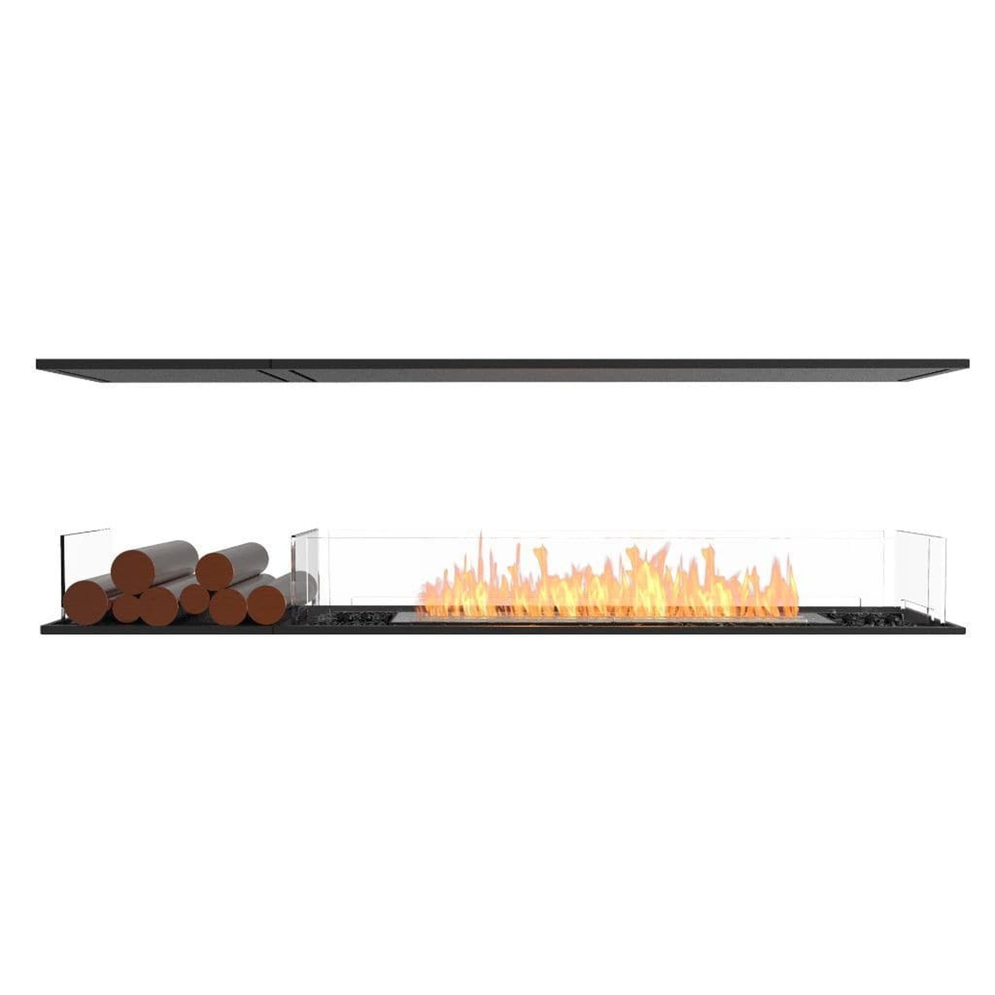 EcoSmart Fire 71" Flex 68IL Island Ethanol Fireplace Insert with Decorative Box and Adjustable Flame by Mad Design Group