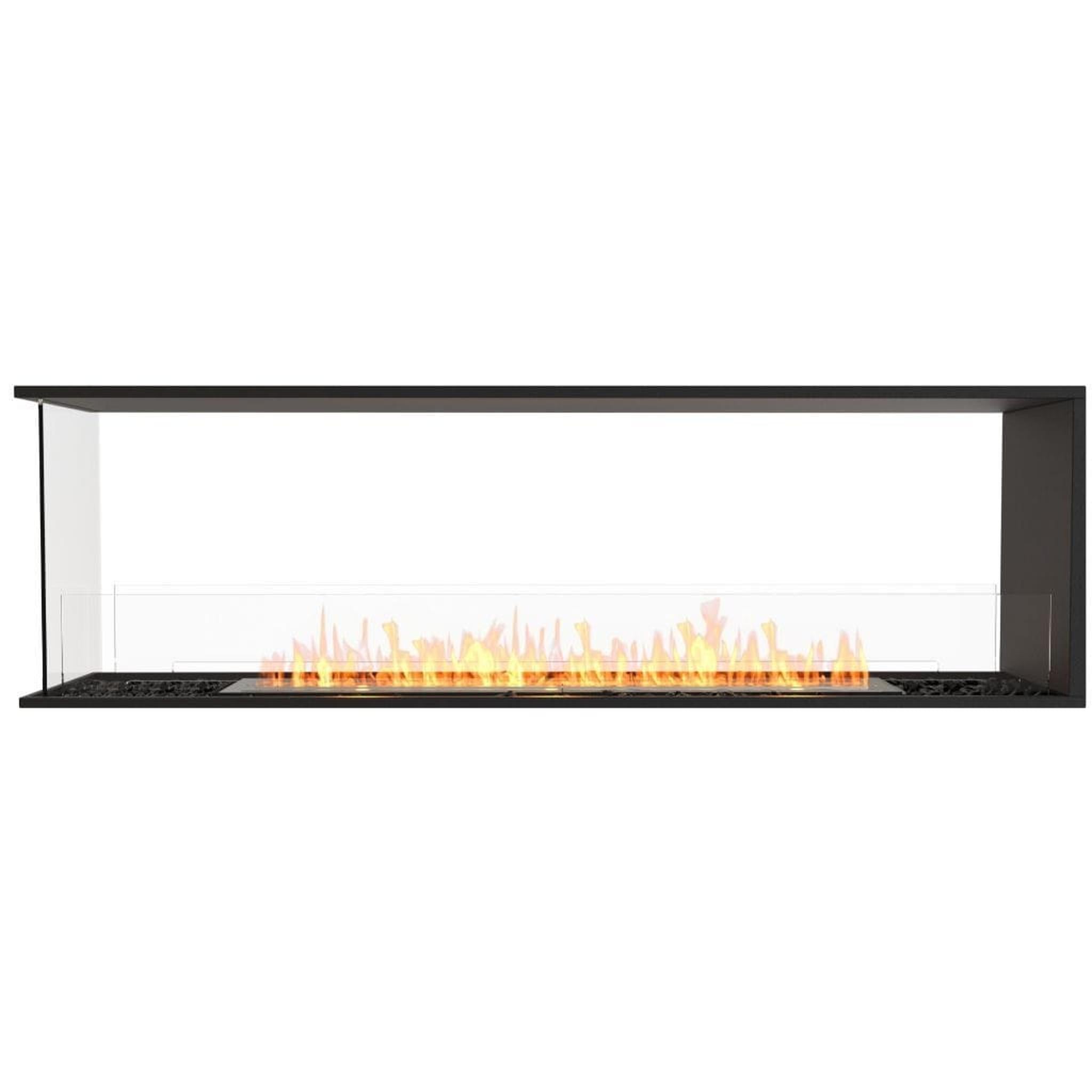 EcoSmart Fire 73" Flex 68PN Peninsula Ethanol Fireplace Insert with Adjustable Flame by Mad Design Group