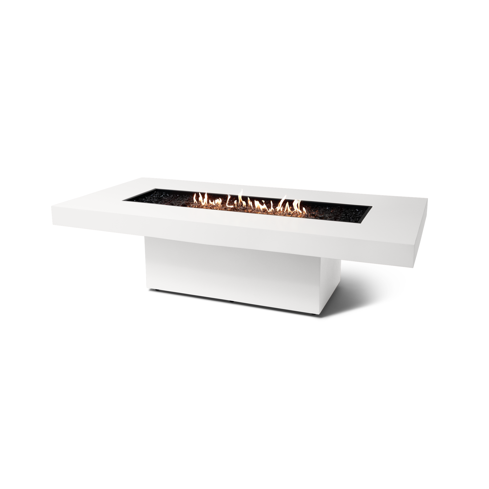 EcoSmart Fire 89" Gin 90 Chat Height Fire Pit Table with Gas LP/NG Burner – G37 Gas Burner by Mad Design Group