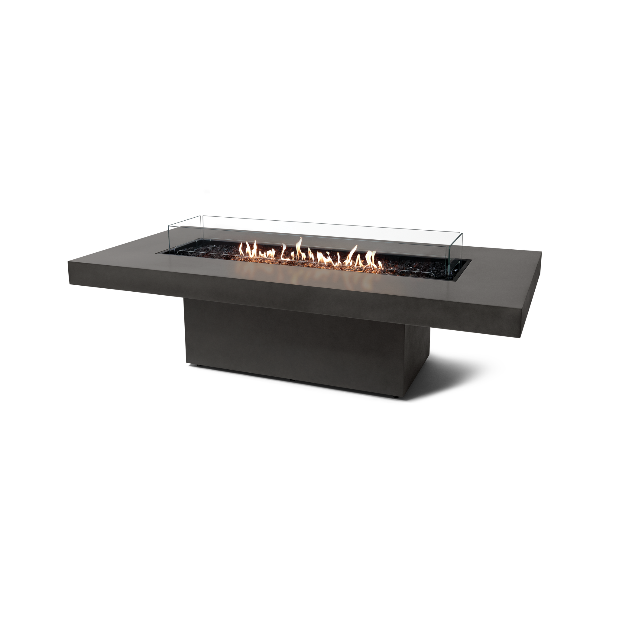 EcoSmart Fire 89" Gin 90 Chat Height Fire Pit Table with Gas LP/NG Burner – G37 Gas Burner by Mad Design Group