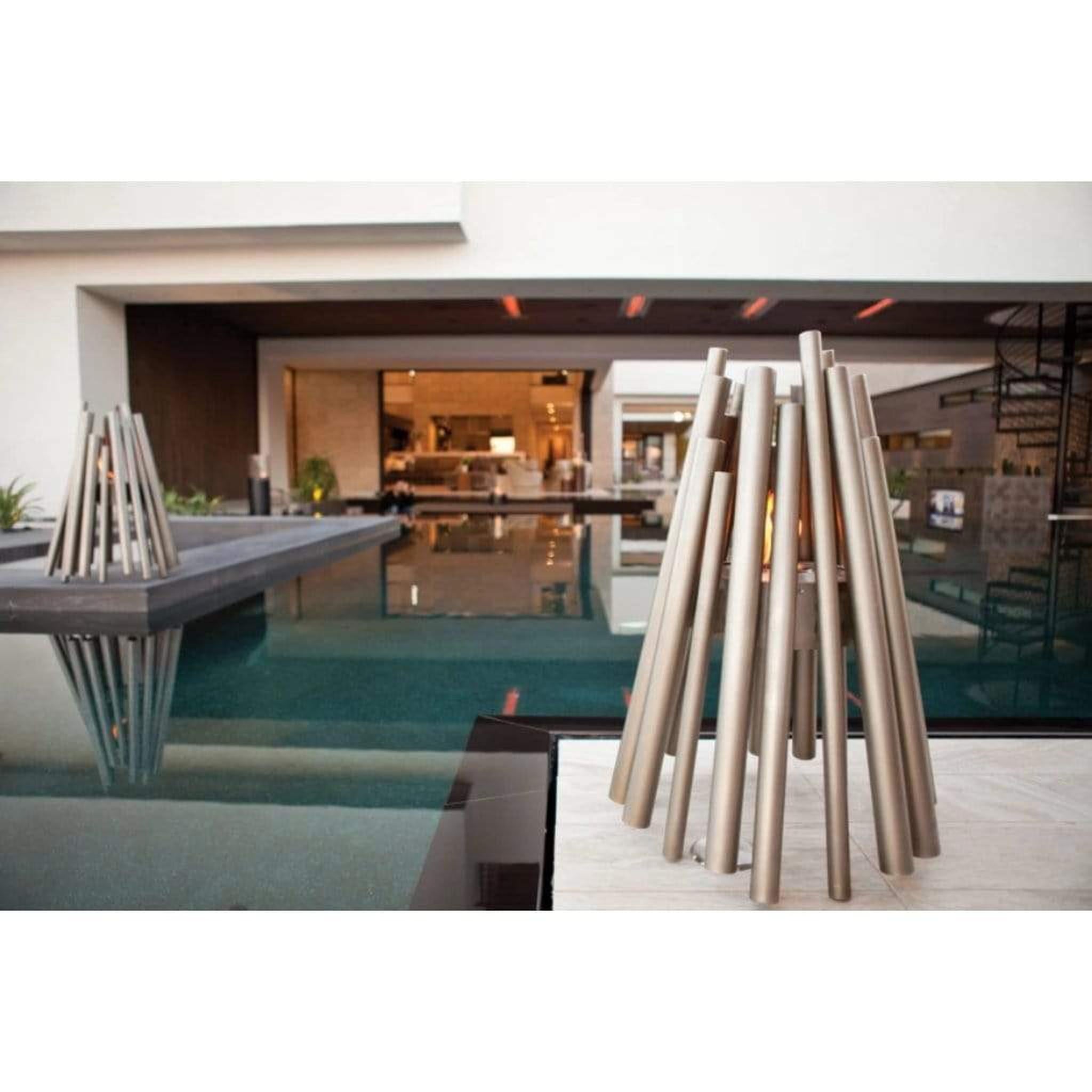 EcoSmart Fire Stix 22" Portable Ethanol Fire Pit with Stainless Steel Burner by Mad Design Group
