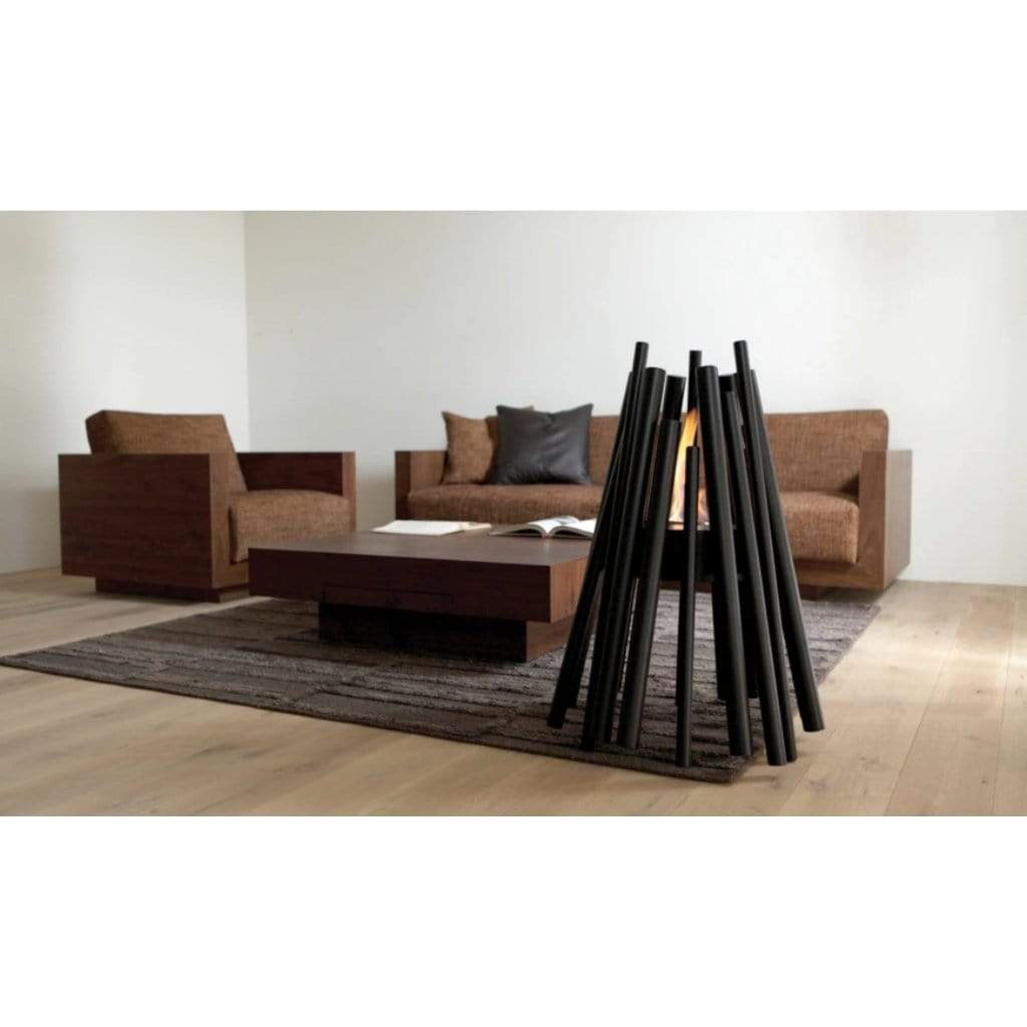 EcoSmart Fire Stix 22" Portable Ethanol Fire Pit with Stainless Steel Burner by Mad Design Group