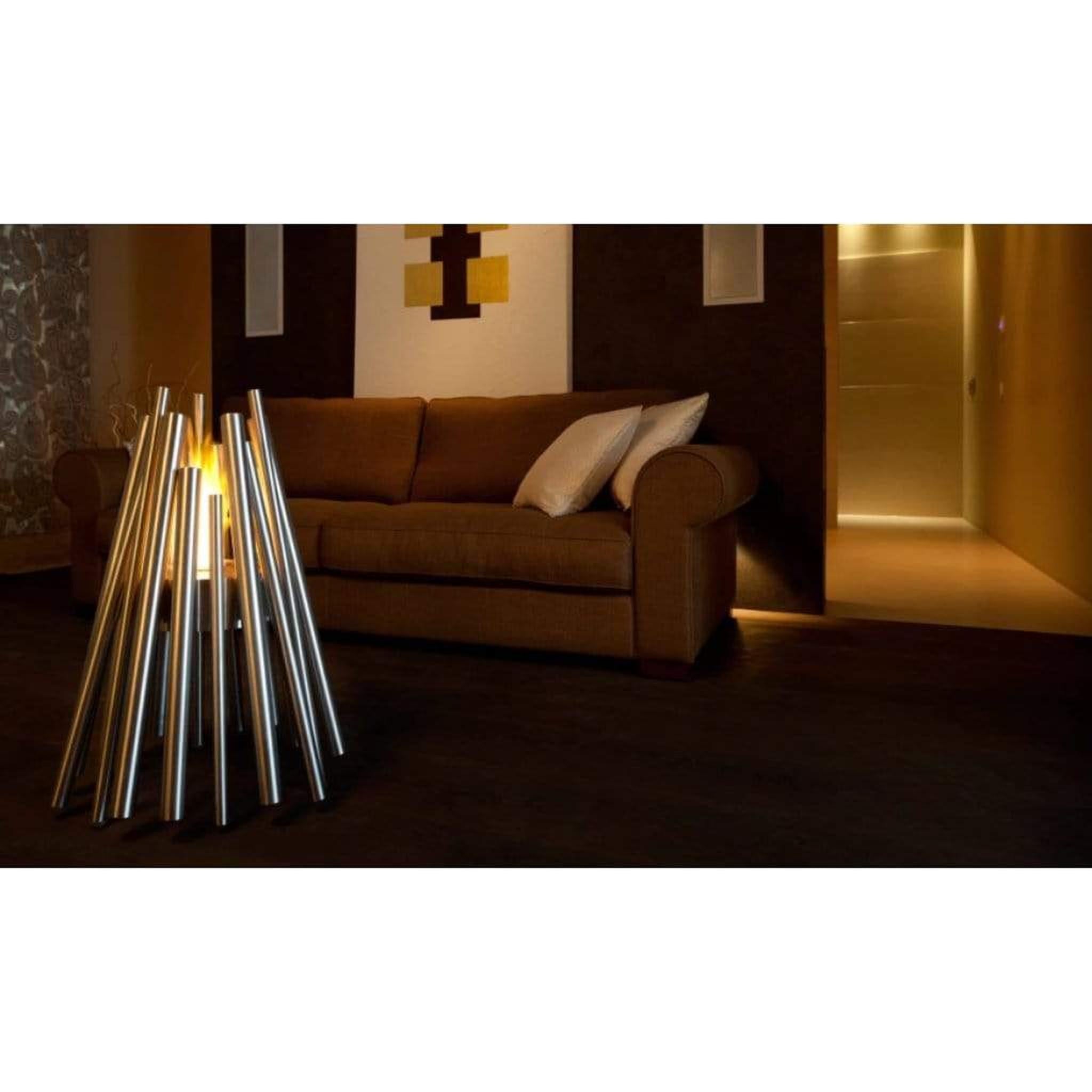 EcoSmart Fire Stix 22" Portable Ethanol Fire Pit with Stainless Steel Burner by Mad Design Group