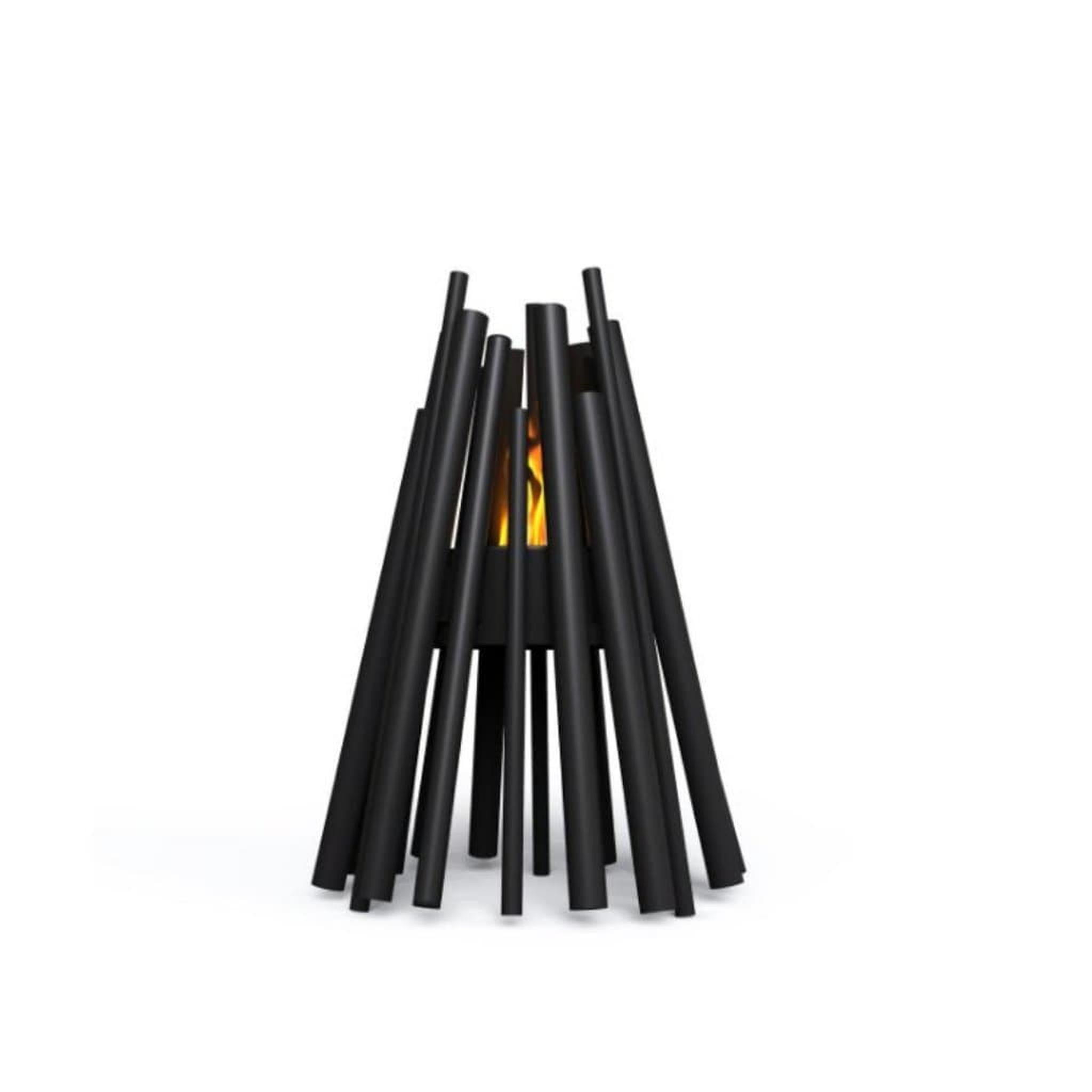 EcoSmart Fire Stix 8 Portable 31" Ethanol Fire Pit with AB8 Black Burner by Mad Design Group
