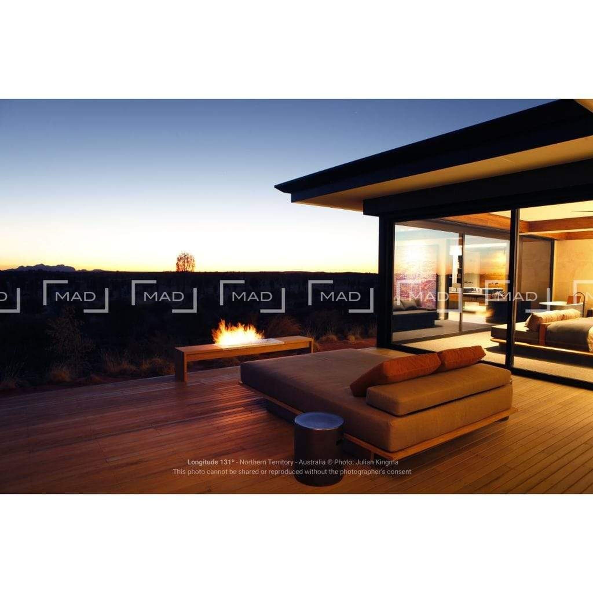 EcoSmart Fire XL700 28" Stainless Steel Ethanol Burner with Flame Control by MAD Design Group