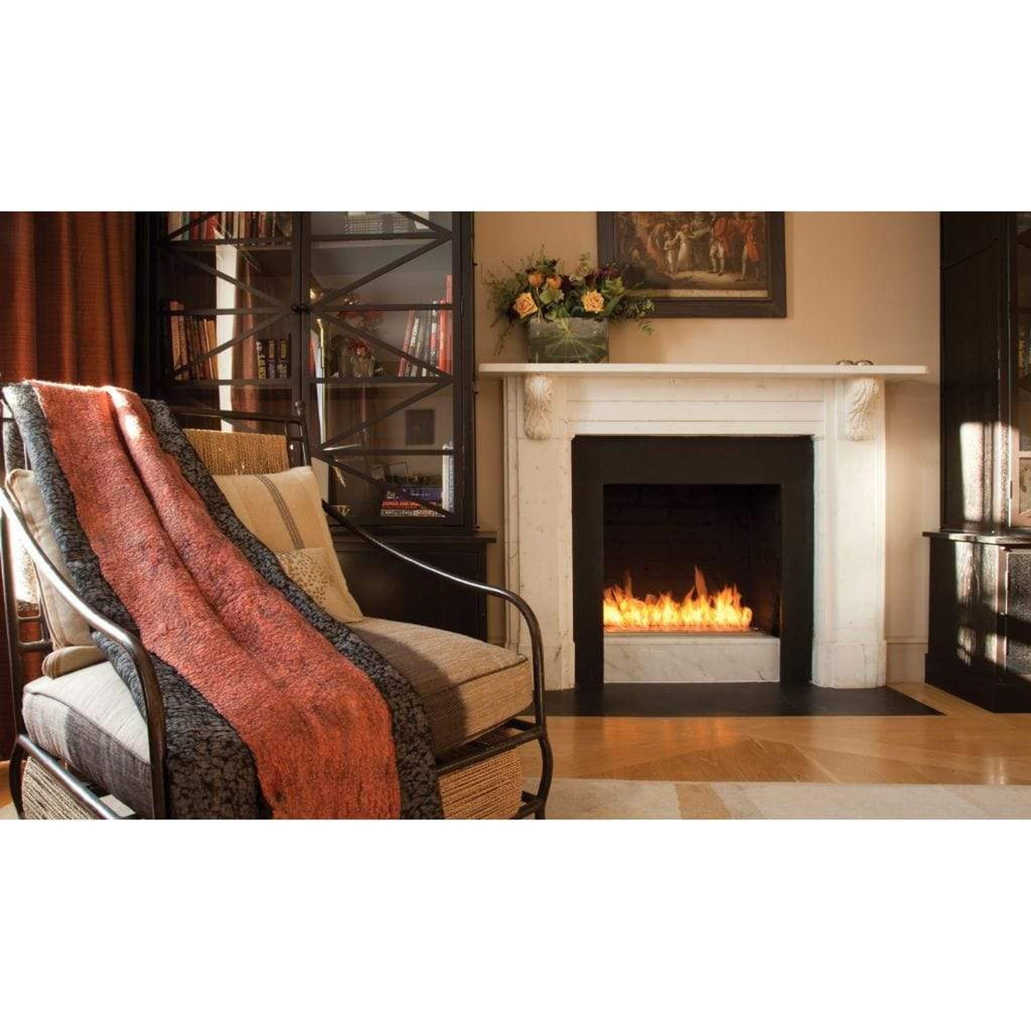 EcoSmart Fire XL700 28" Stainless Steel Ethanol Burner with Flame Control by MAD Design Group