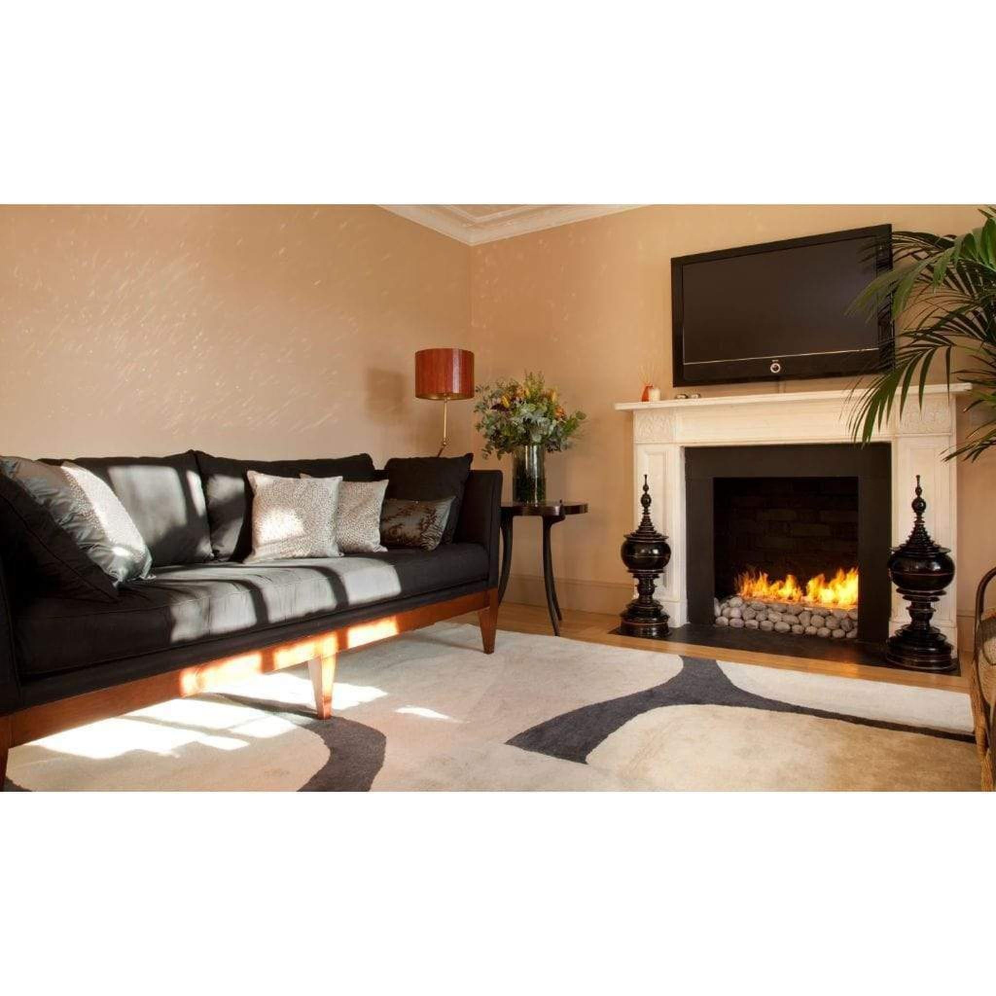 EcoSmart Fire XL700 28" Stainless Steel Ethanol Burner with Flame Control by MAD Design Group