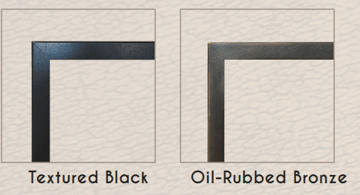 Empire | 30" to 50" Forged Iron Frame for Rushmore Fireplaces
