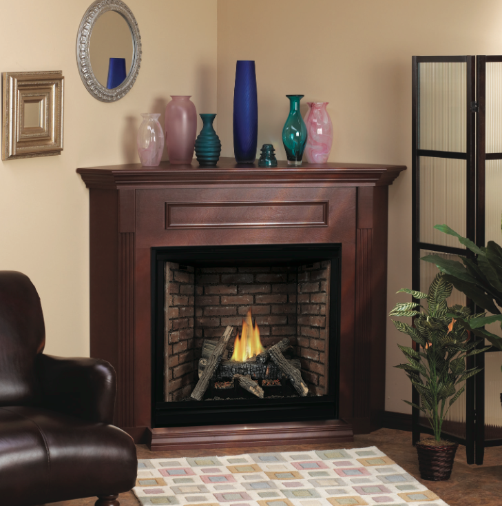 Empire Premium 42" Tahoe Millivolt Controller Direct Vent Propane Gas Fireplace