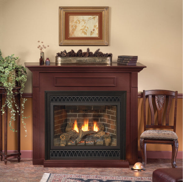 Empire Deluxe 42" Tahoe Millivolt Controller Direct Vent Propane Gas Fireplace