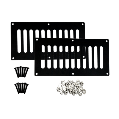 Fire-Pit Vent Cover (Black) - Set of Two