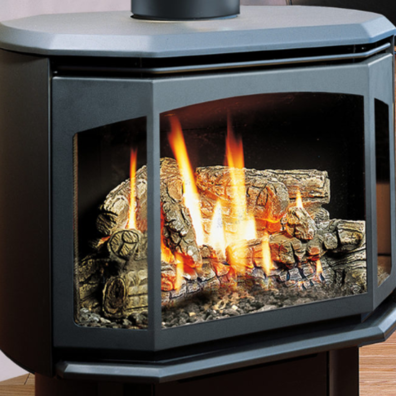 Kingsman 27 Inch Free Standing Direct Vent Gas Stove