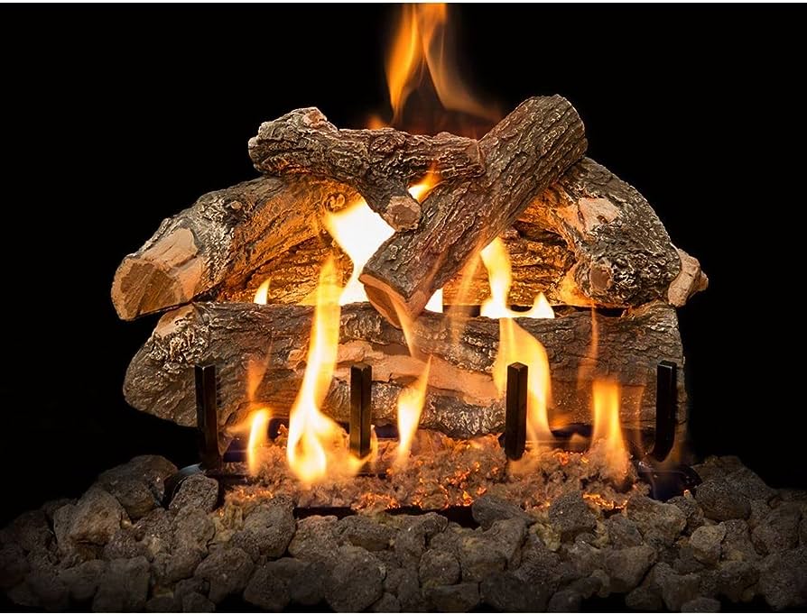 Grand Canyon Gas Logs - ARIZONA WEATHERED OAK (AWO) - Captivating Hearth Elegance