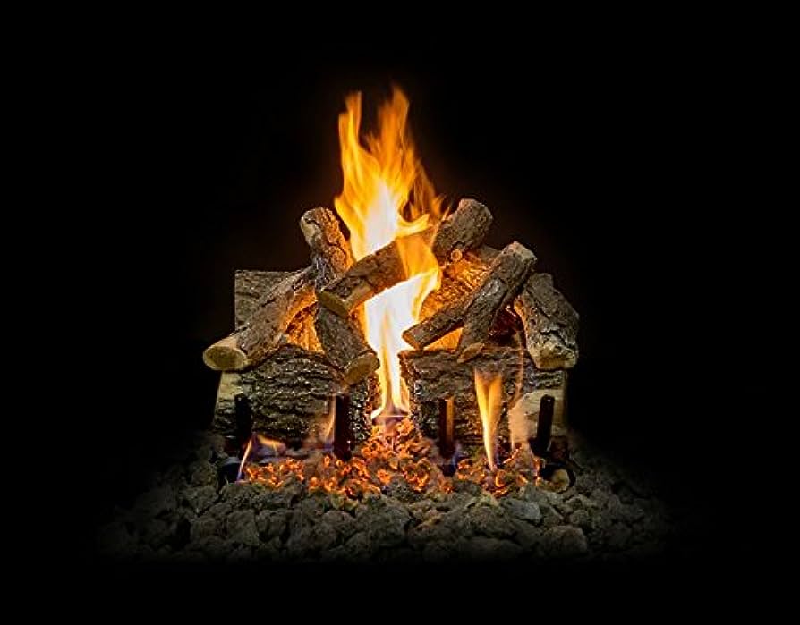 Grand Canyon Gas Logs AWO Weathered Oak Charred: Captivating