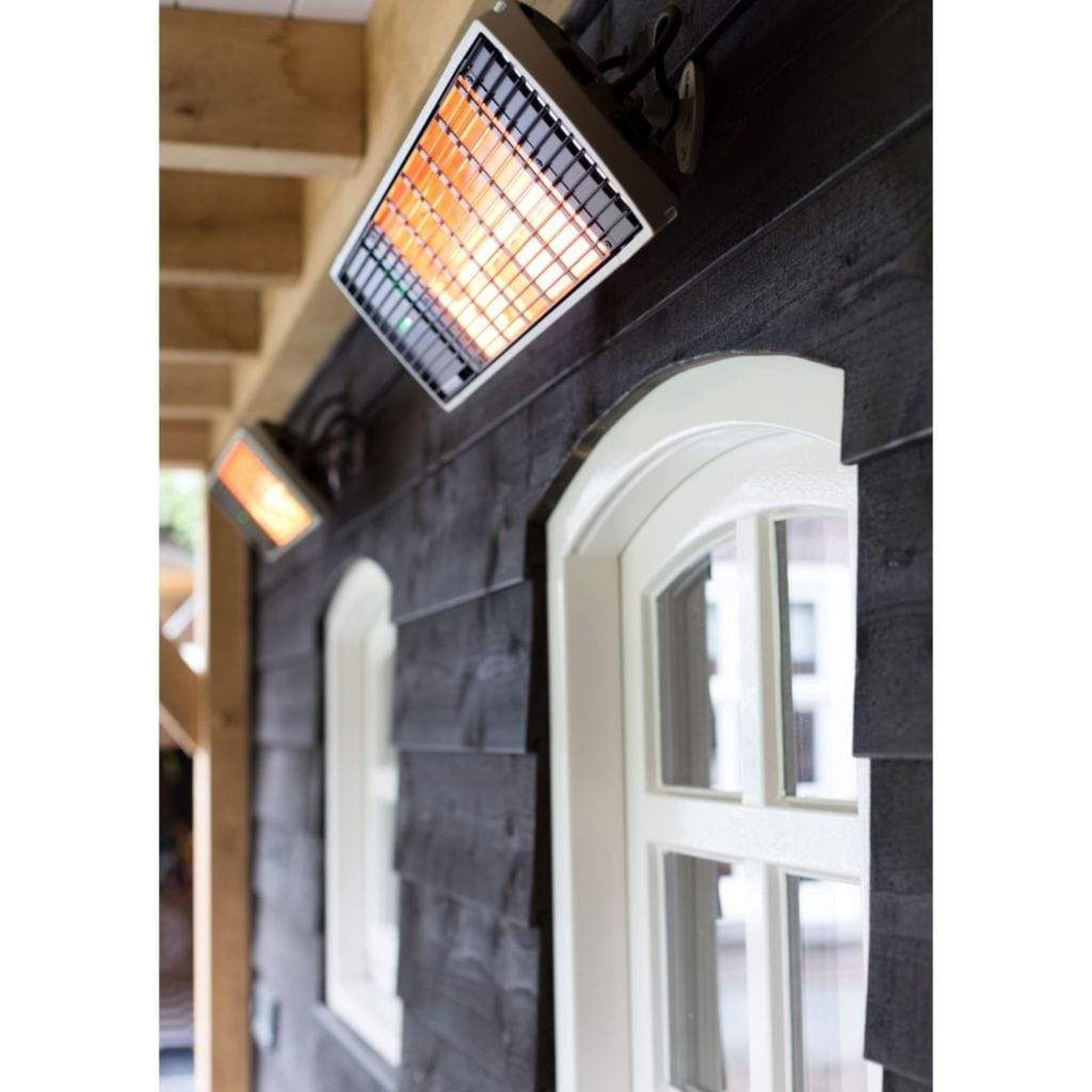Heatscope Heaters Spot 26" 1600W Electric Radiant Heater with Glass Front by Mad Design Group