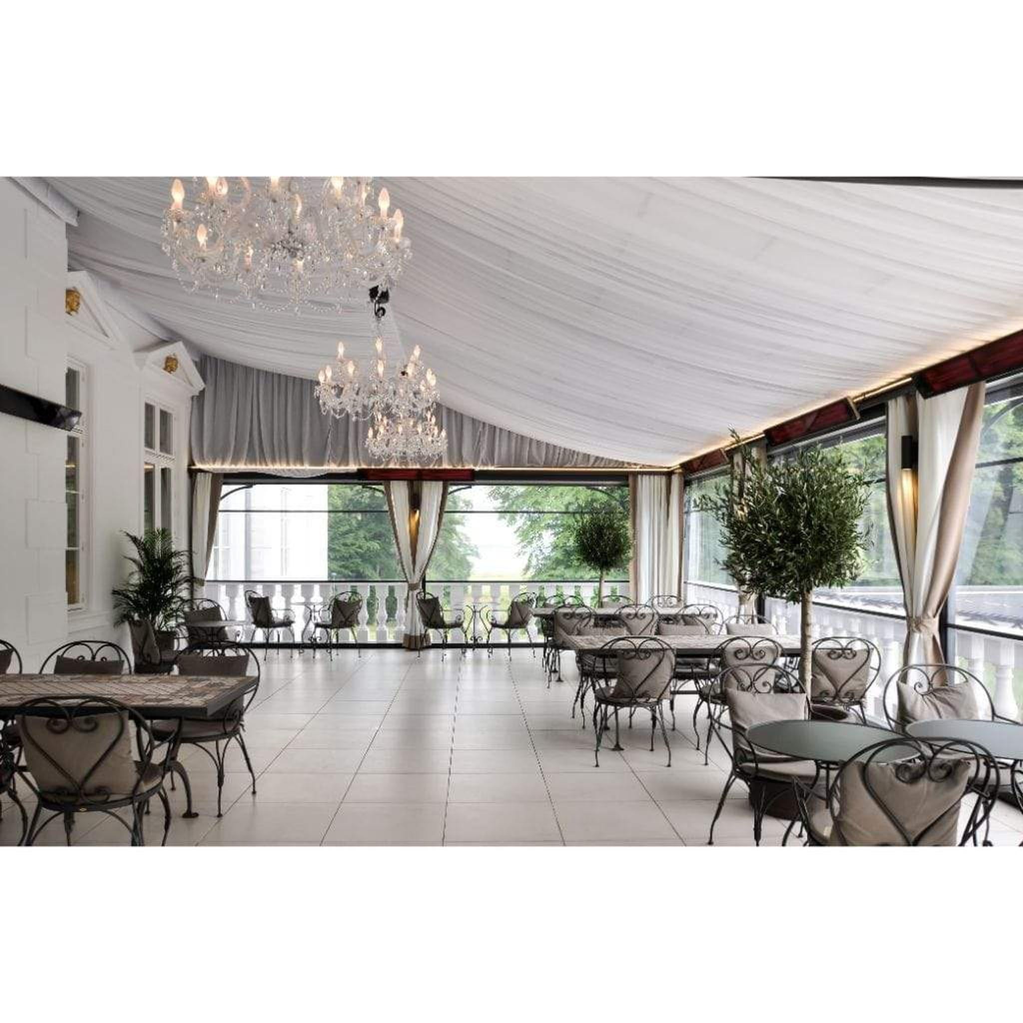 Heatscope Heaters 65" Vision 3200W Electric Carbon Radiant Heater by Mad Design Group
