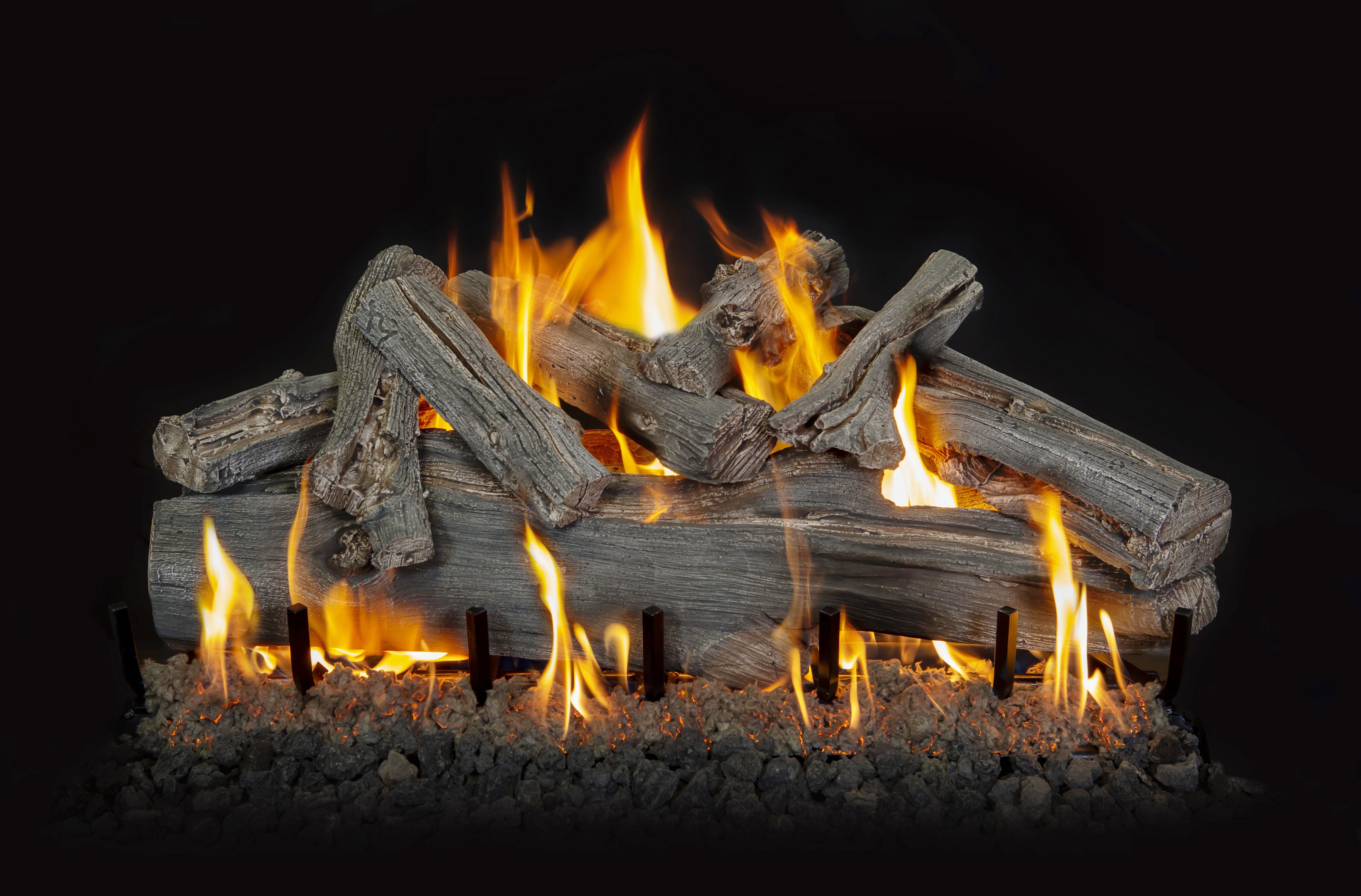 Monessen - Mezmer Split 30" Log Set for Lumonessen Vent-Free Burner | MZMRSP-30