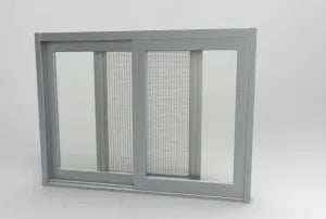 Majestic - 42" Stainless Steel Mesh Door for Vesper Gas Fireplace | VOFBSD-42