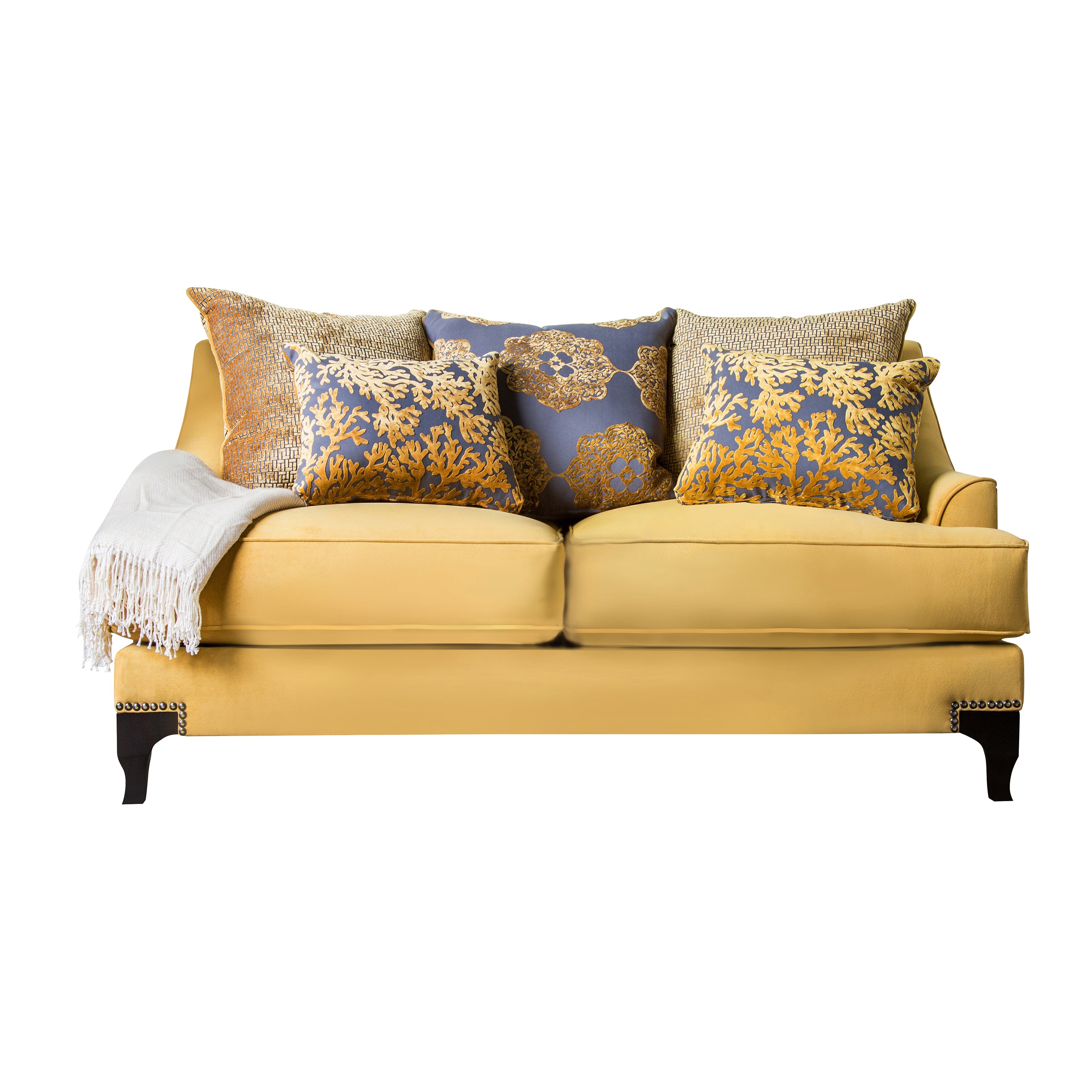 Jepson Traditional Upholstered Loveseat