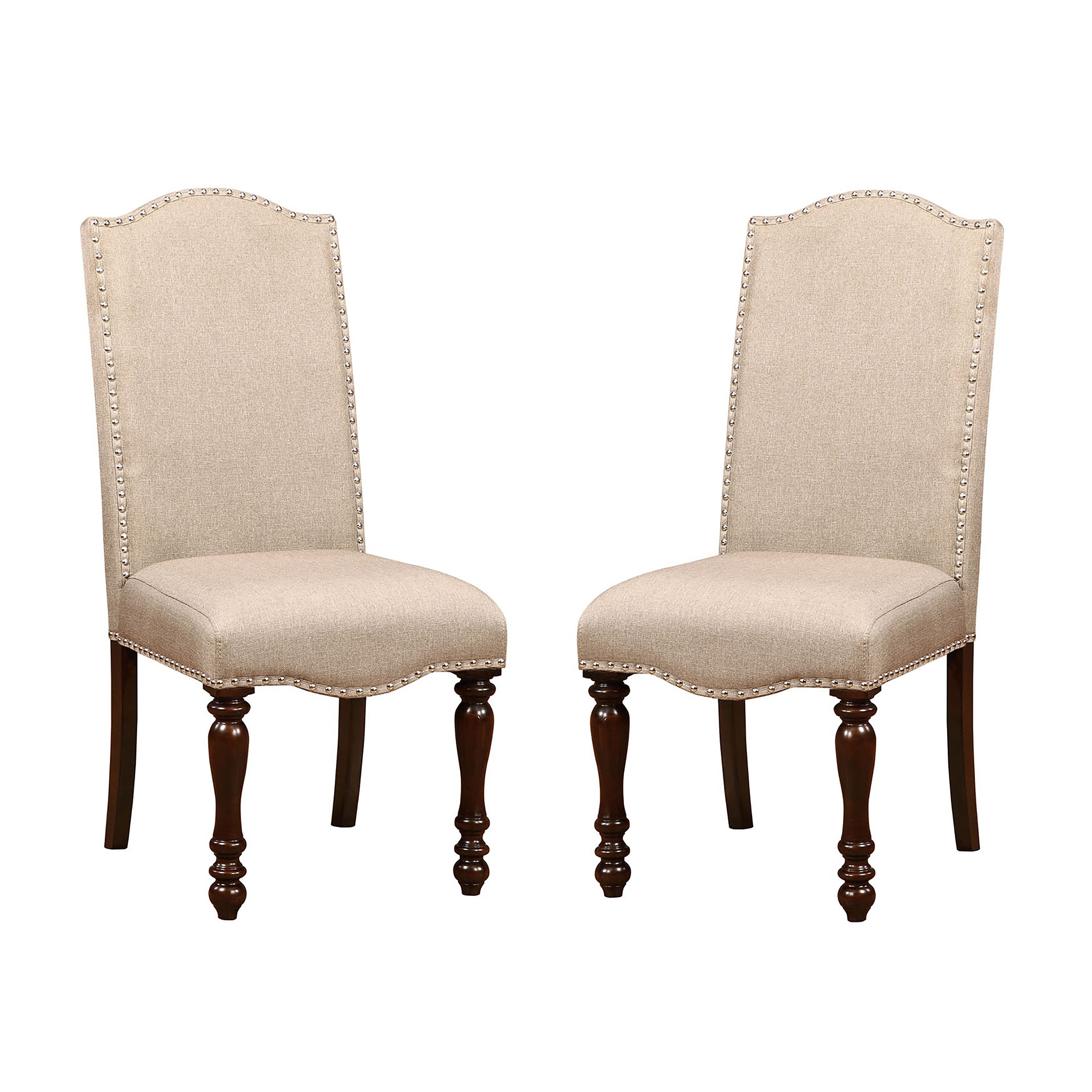 Roselyn Cottage Nailhead Trim Side Chairs (Set of 2)