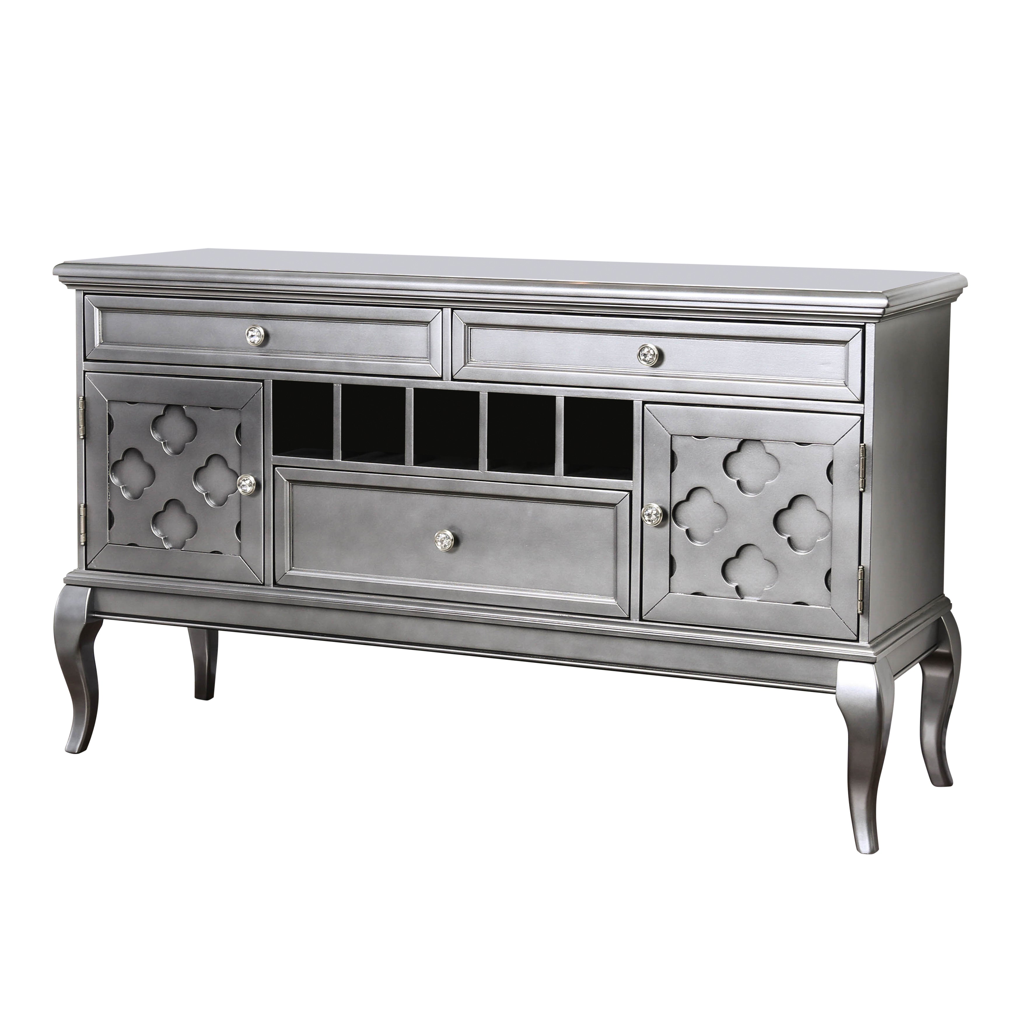 Mora Contemporary Multi-Storage Server in Gray